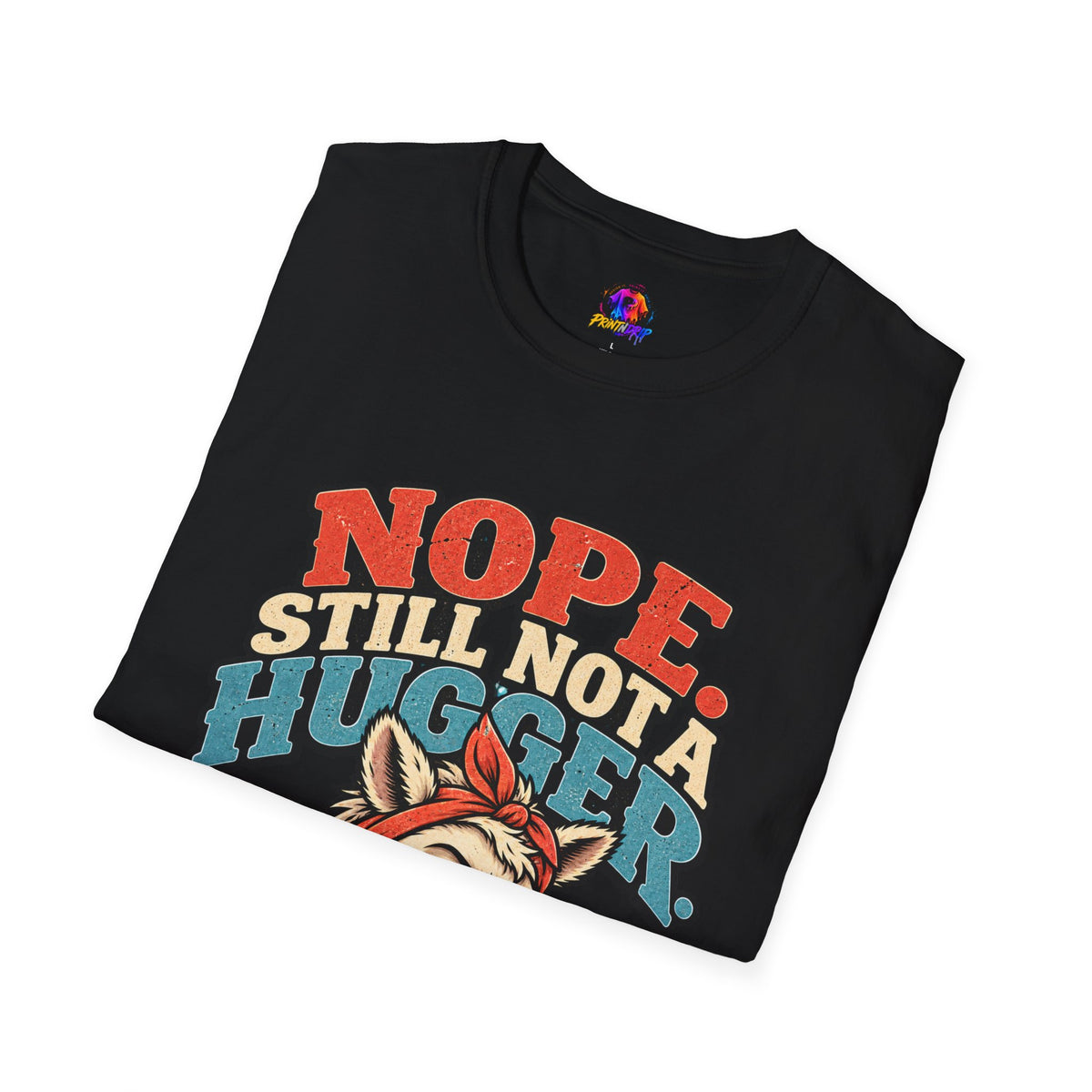 Funny And Witty Nope Still Not a Hugger Llama T-Shirt