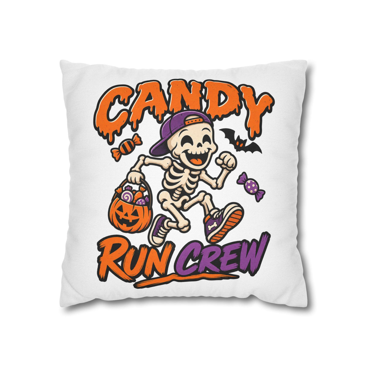 Candy Run Crew Halloween Pillowcase