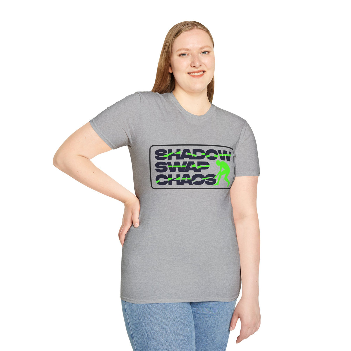 Shadow Swap Chaos T‑Shirt — Retro Neon Graphic Tee - Trending Now - August 2026