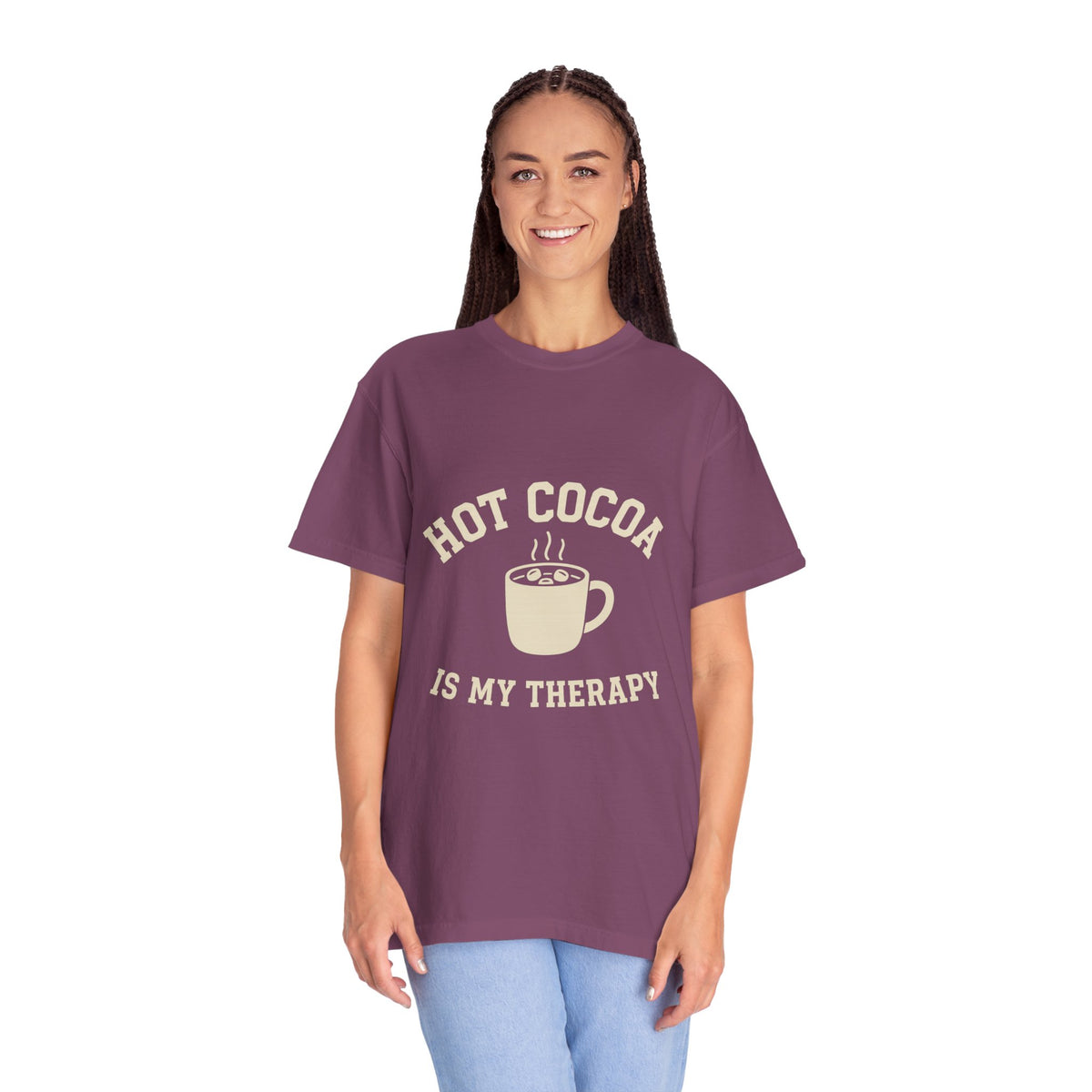 Hot Cocoa Is My Therapy T-Shirt - Trending Now - October 2026