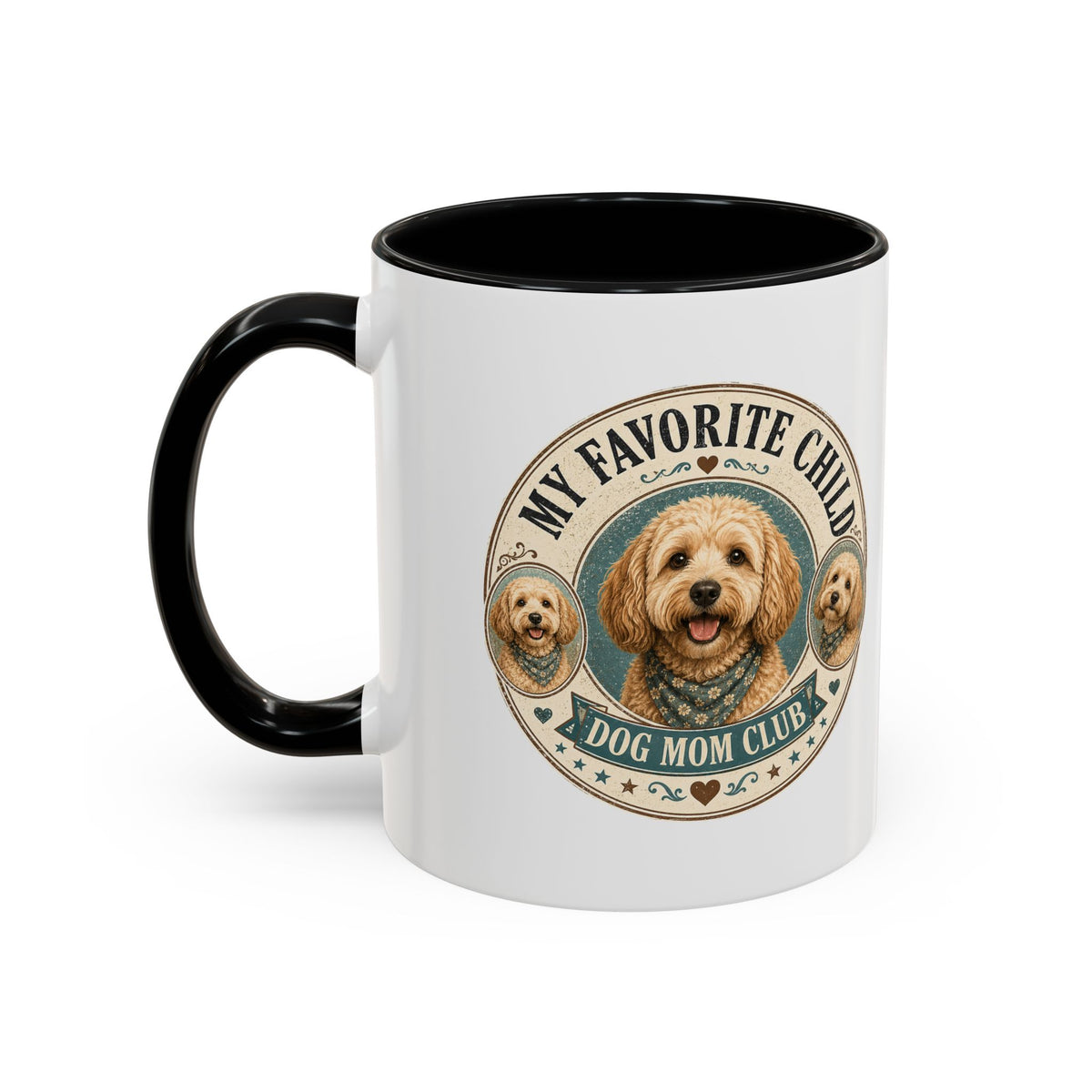 Milo Bailey Dog Dad Mom Dog Mom Coffee Mug — "My Favorite Child" Accent Mug