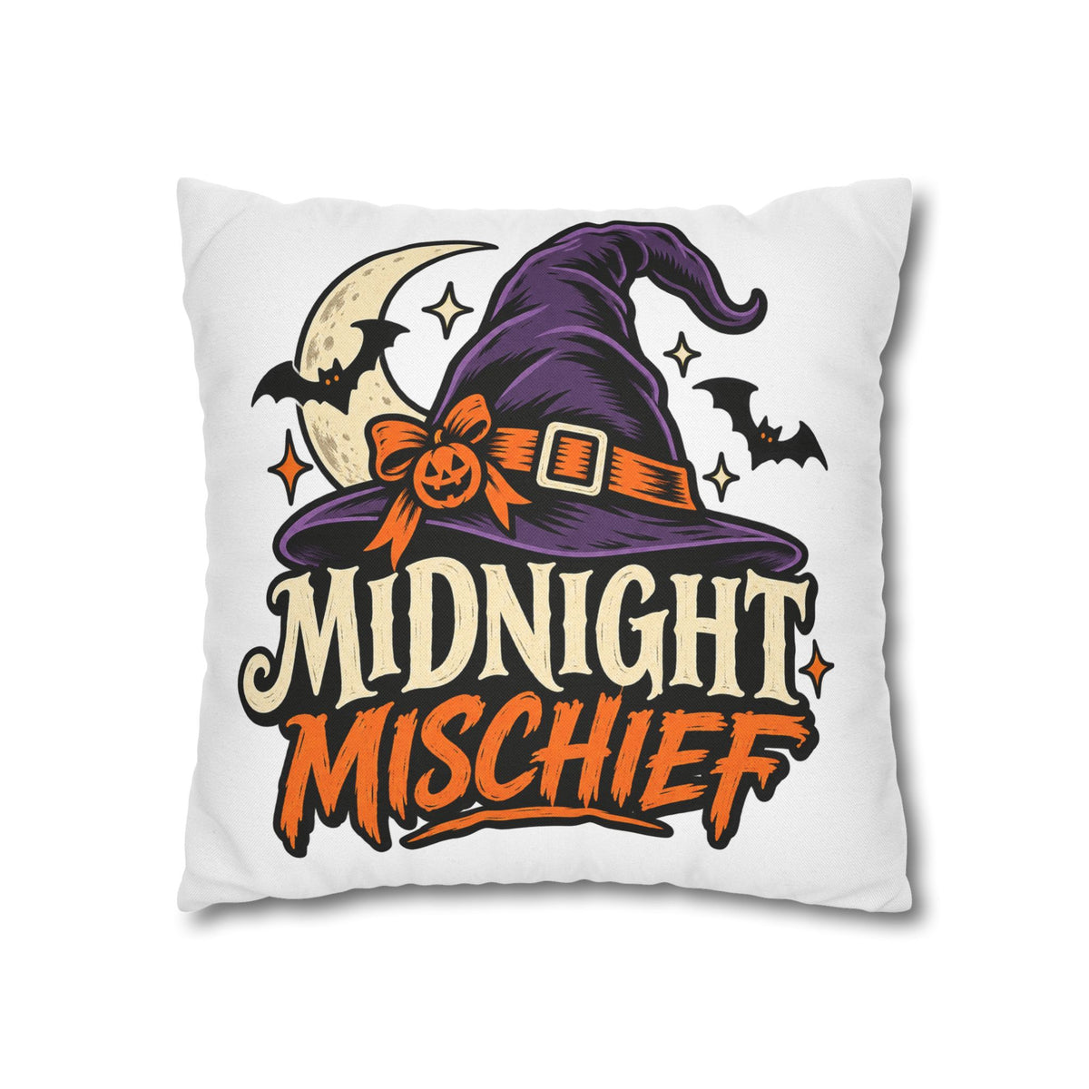 Midnight Mischief Halloween Pillowcase