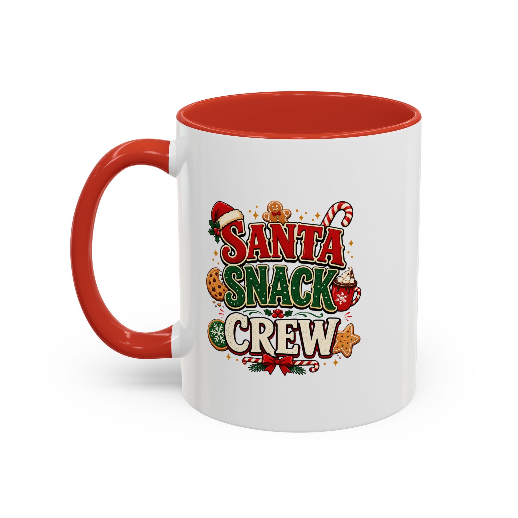 Santa Snack Crew Coffee Mug