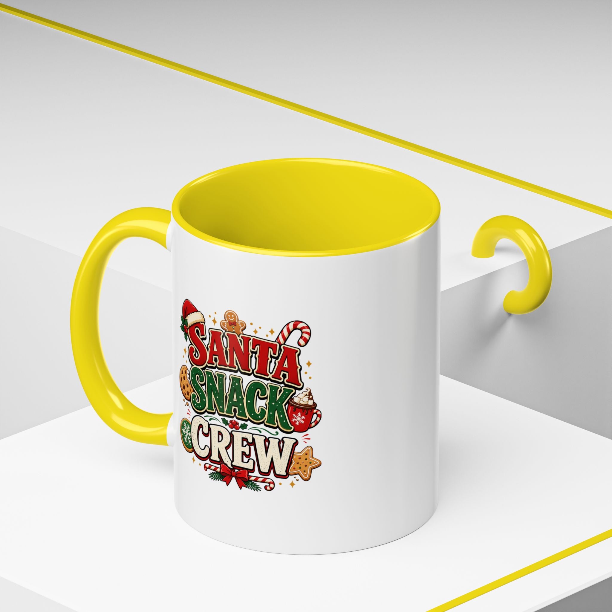 Santa Snack Crew Coffee Mug