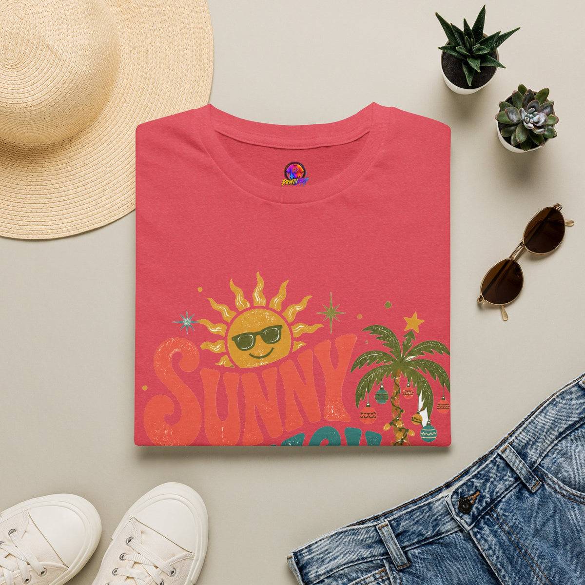 Sunny Sleigh Vibes T-Shirt