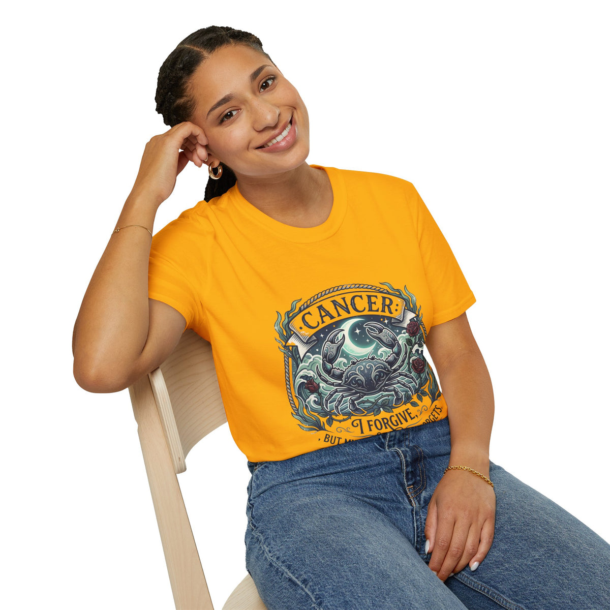 Cancer Zodiac T-Shirt — Crab Constellation Sign Tee