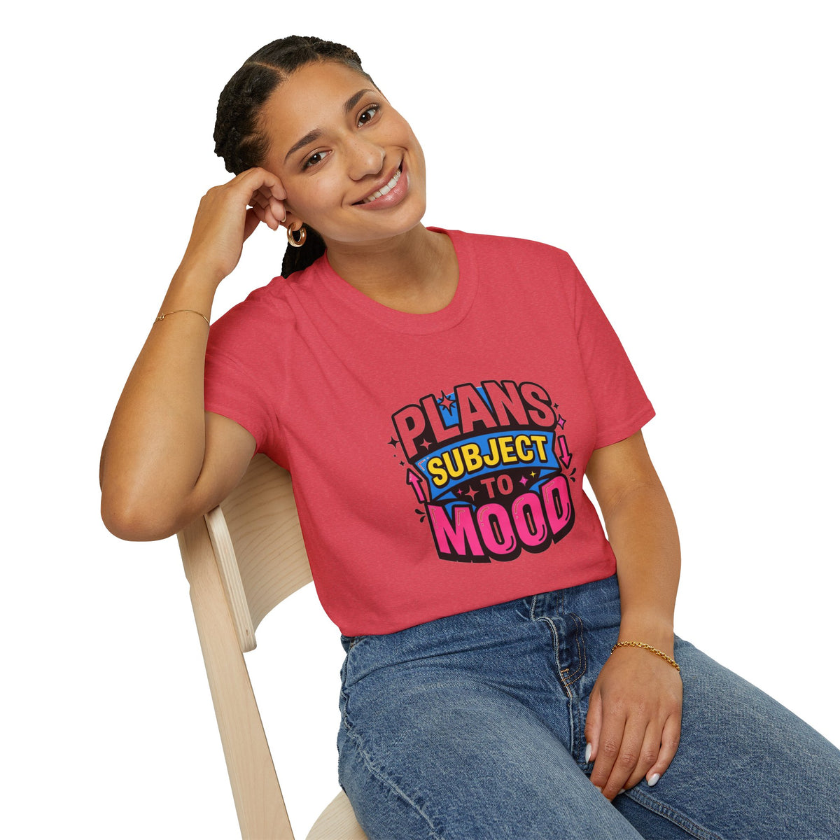 Subject Mood T-Shirt — Cute Mood Tracker Graphic Tee - Trending Now - August 2026