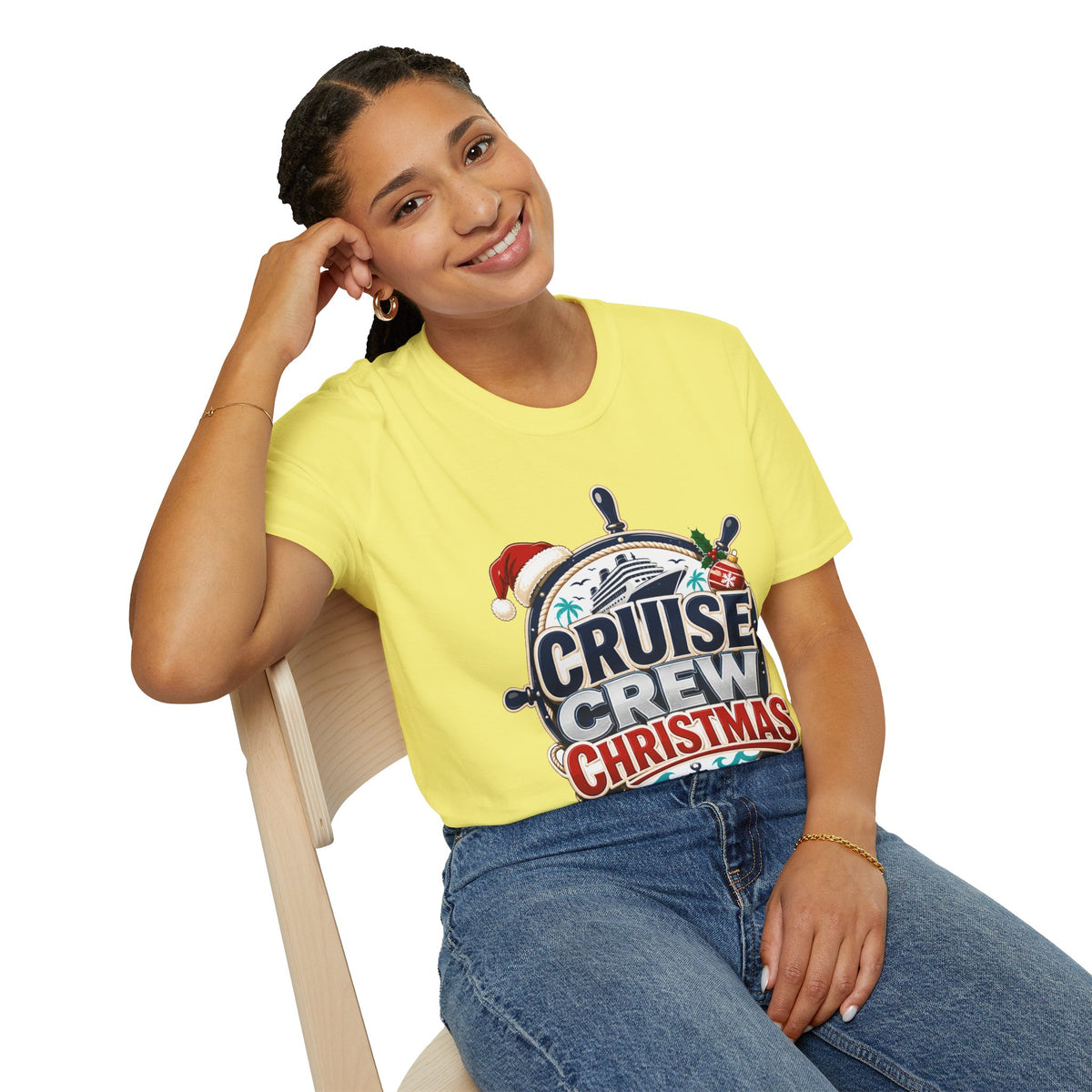 Cruise Crew Christmas T-Shirt — Holiday Cruise Vacation Tee