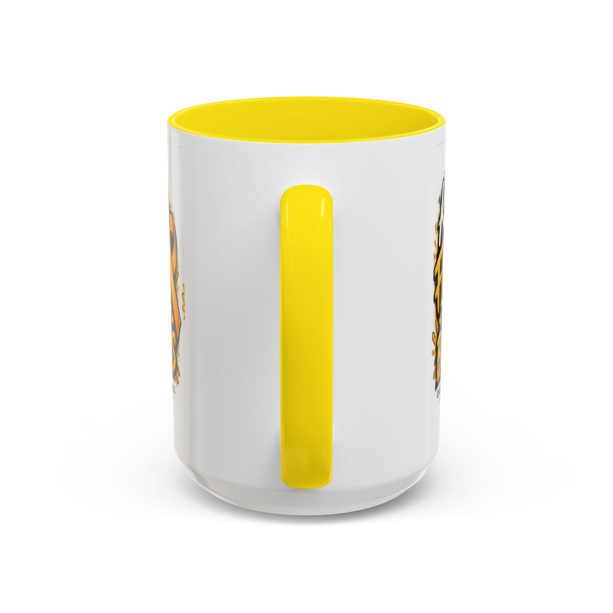 Kids Fight The Toughest Battles Accent Coffee Mug — Childhood Cancer Awareness 11/15oz