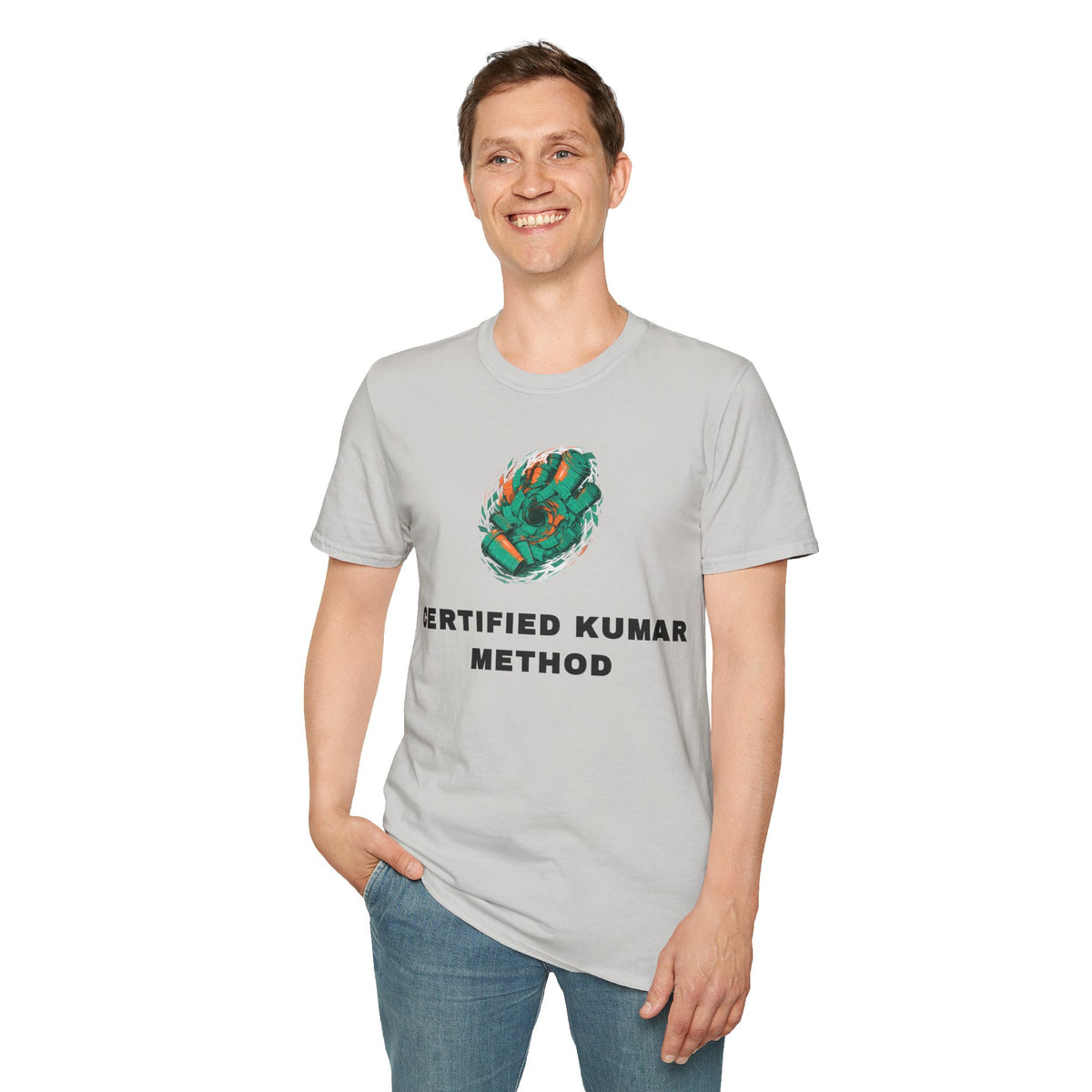 Certified Kumar Method T-Shirt — Minimal Abstract Art Tee - Trending Now - September 2026