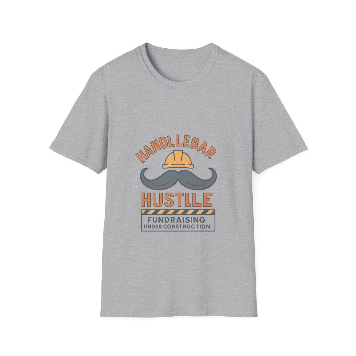Handlebar Hustle T-Shirt — Vintage Barber Mustache Logo Tee - Trending Now - October 2026