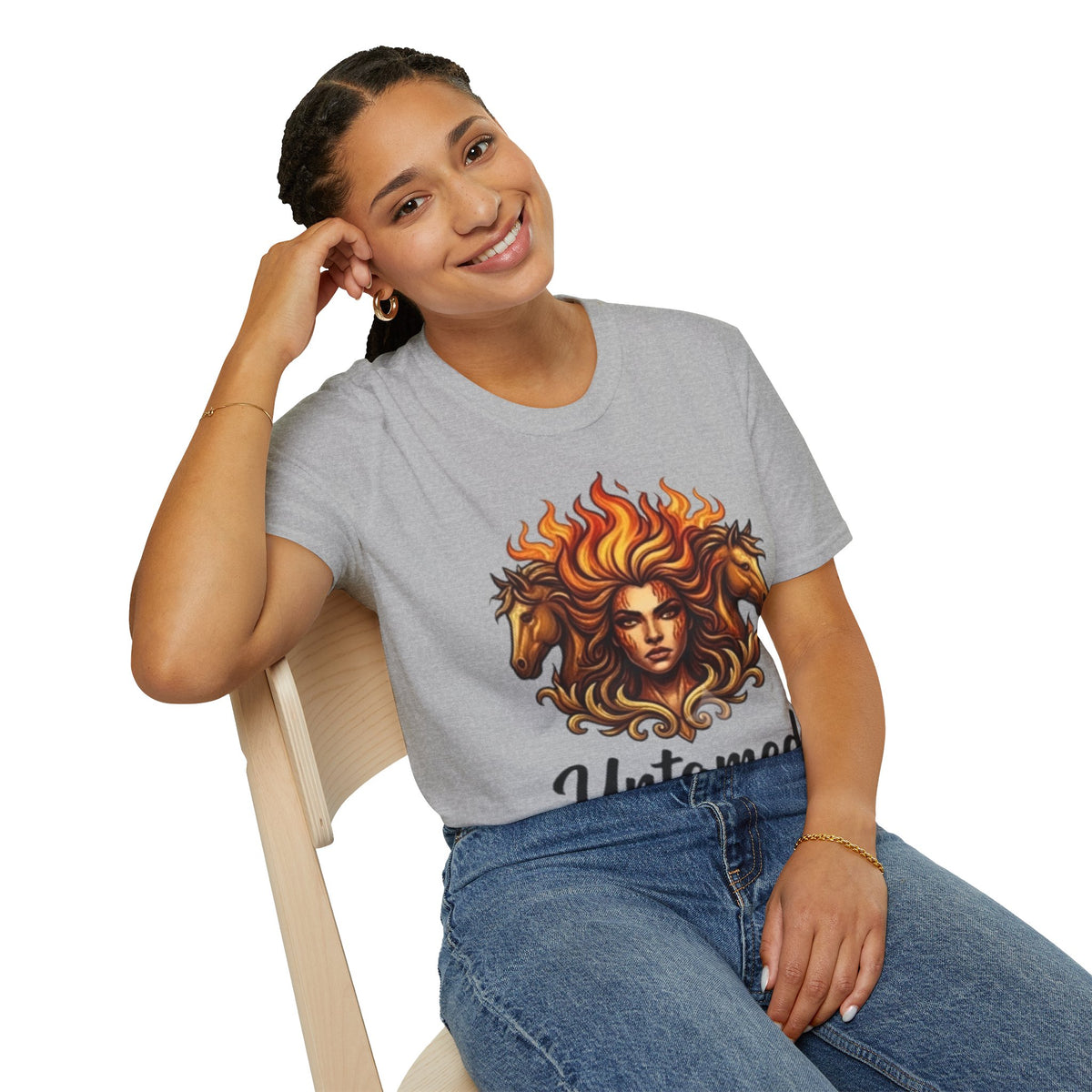 Sagittarius 'Untamed' Zodiac T-Shirt — Fiery Archer Astrology Tee