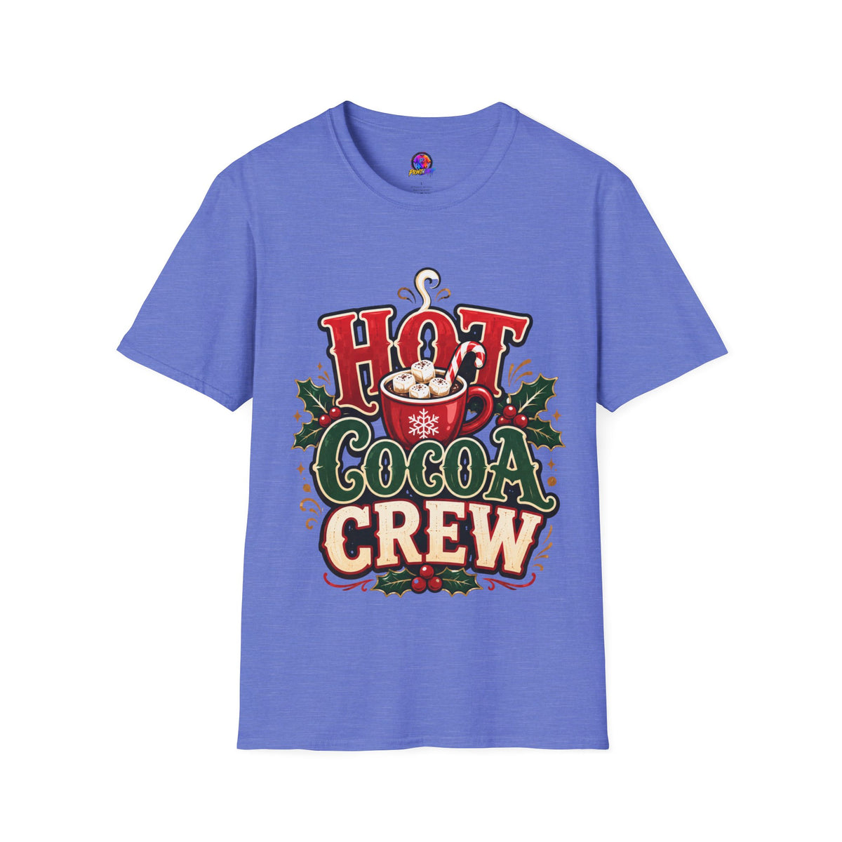 Hot Cocoa Crew T‑Shirt — Cozy Holiday Hot Chocolate Graphic Tee