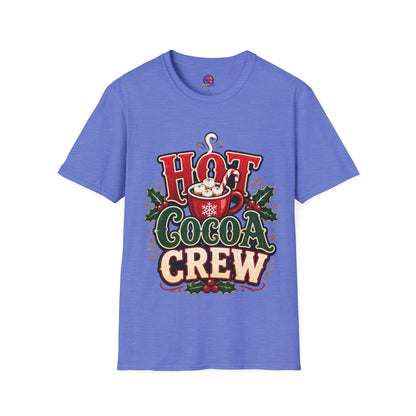 Hot Cocoa Crew T‑Shirt — Cozy Holiday Hot Chocolate Graphic Tee