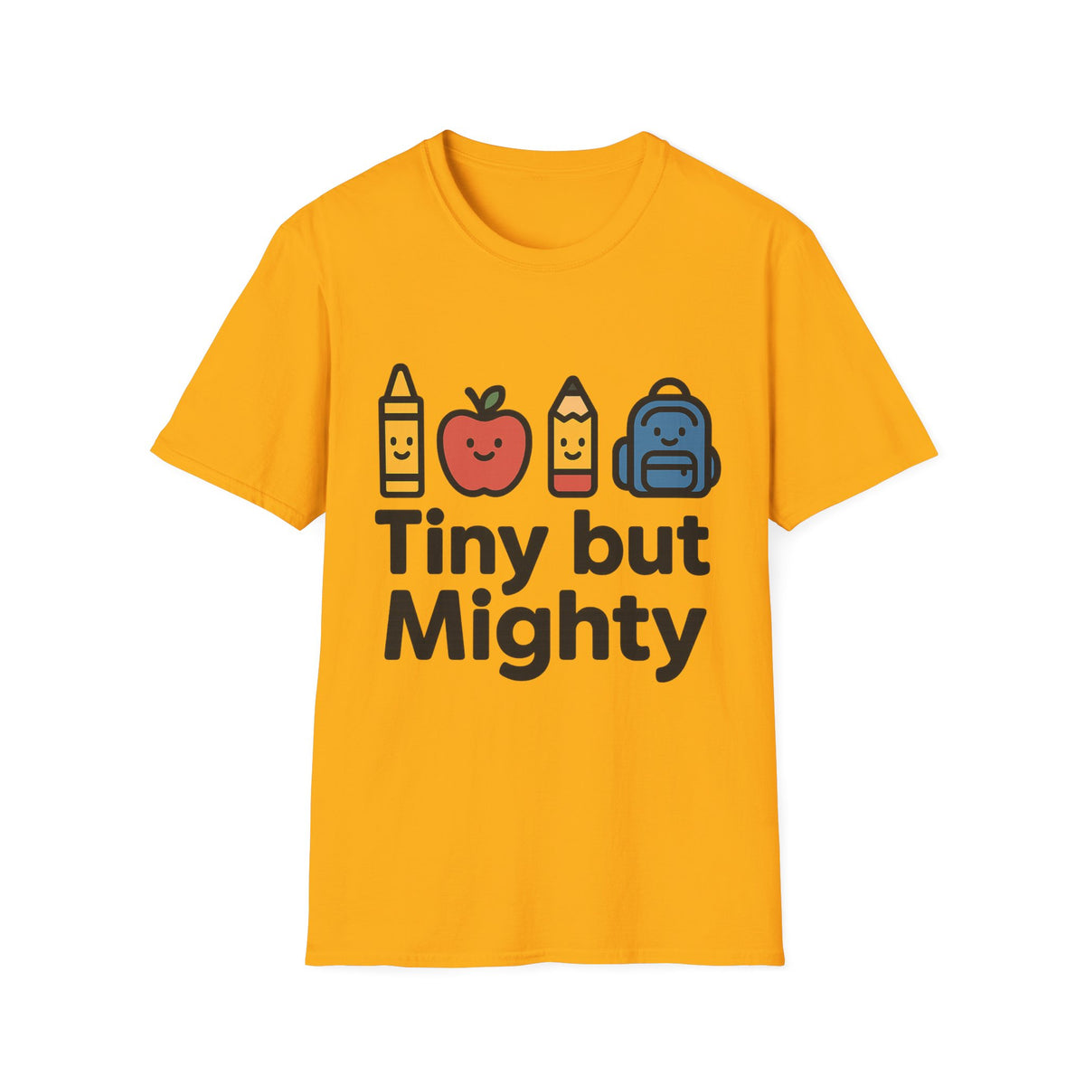 Cute School Supplies Graphic T‑Shirt — Pencil Apple Crayon Backpack Design - Trending Now - August 2026