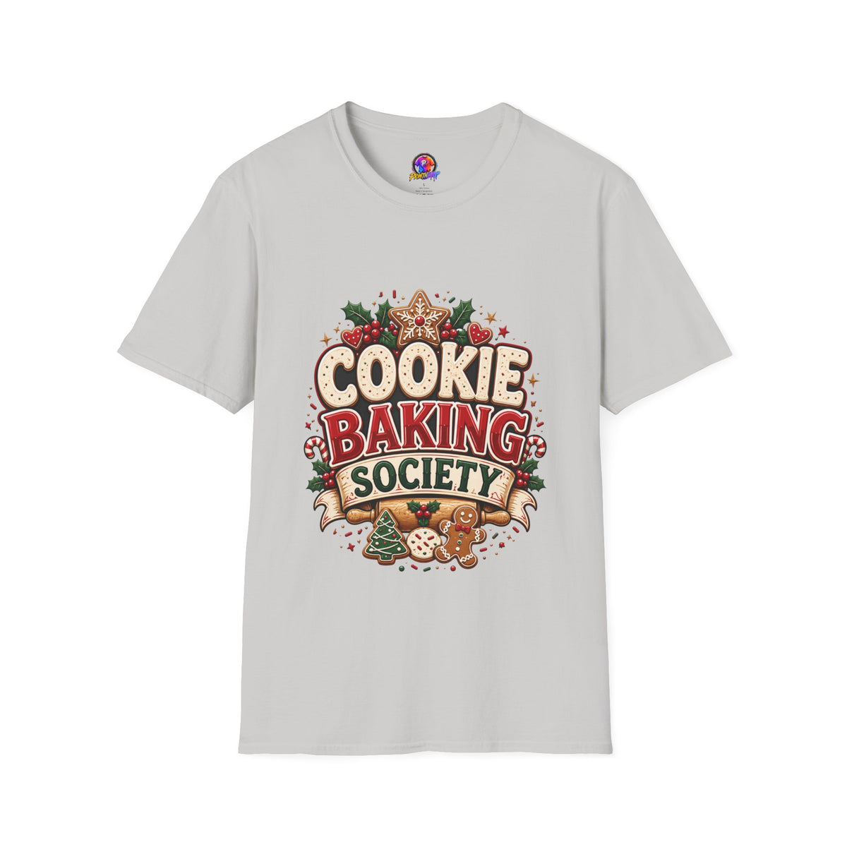 Cookie Baking Society T-Shirt — Holiday Baking Graphic Tee