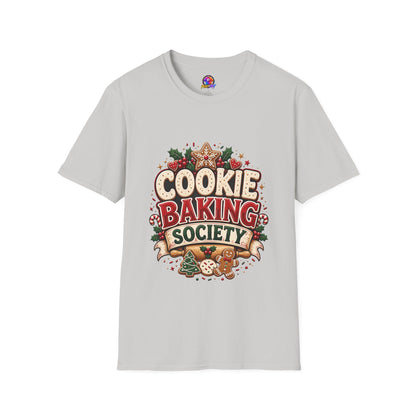 Cookie Baking Society T-Shirt — Holiday Baking Graphic Tee