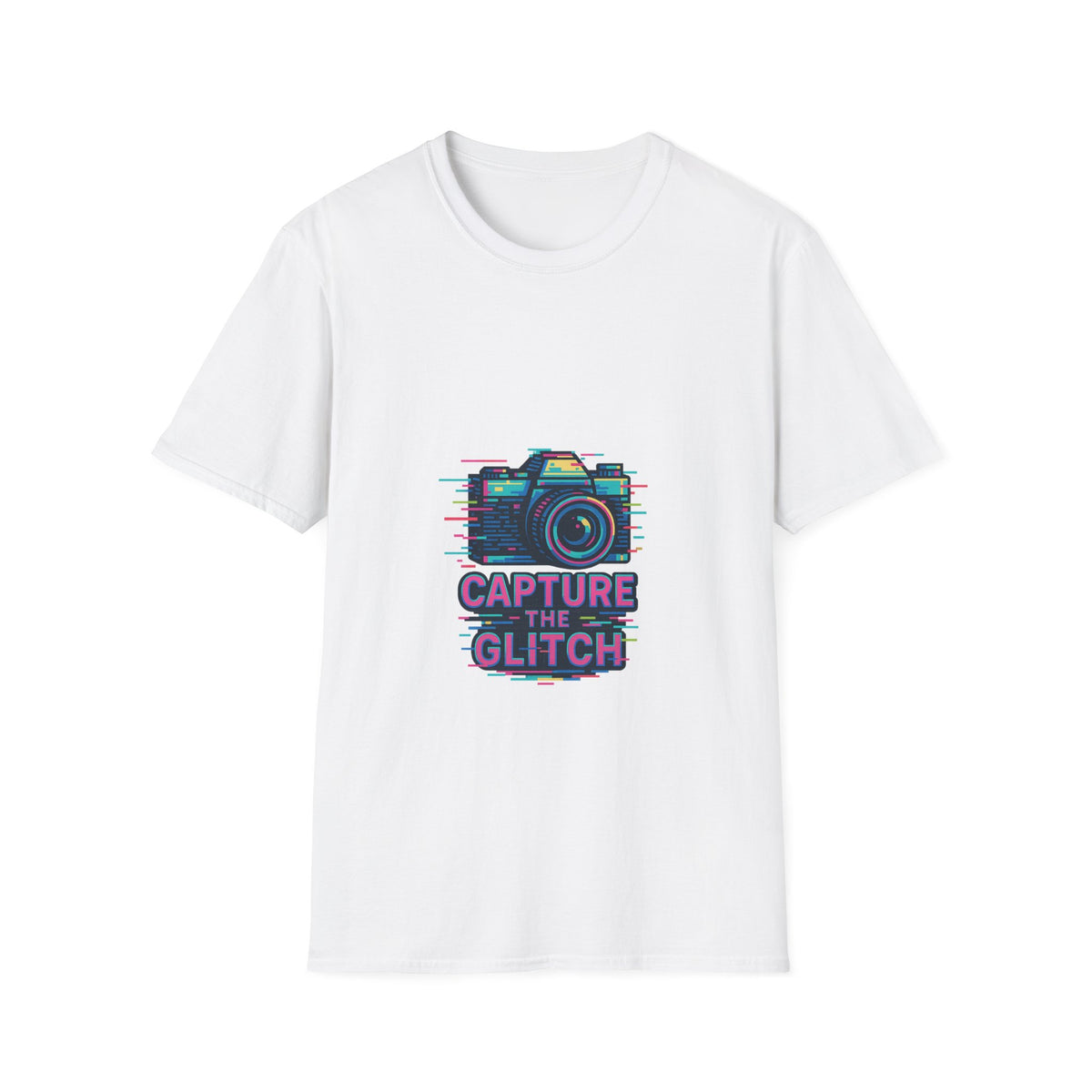 Capture the Glitch Camera T-Shirt - Trending Now - October 2026