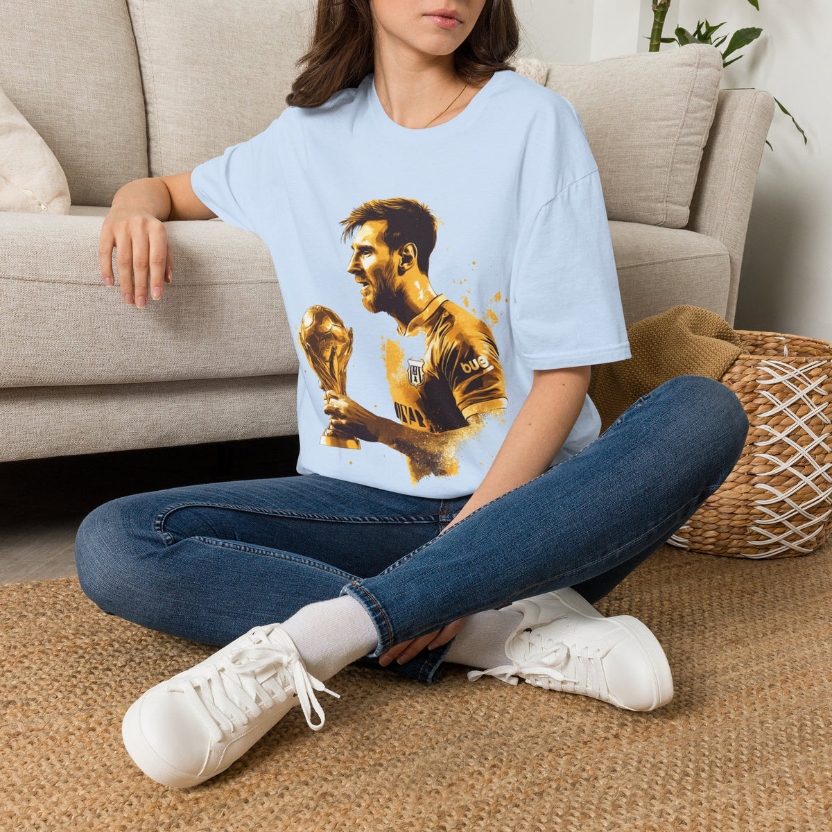Minimal White T-Shirt — Classic Crewneck Tee