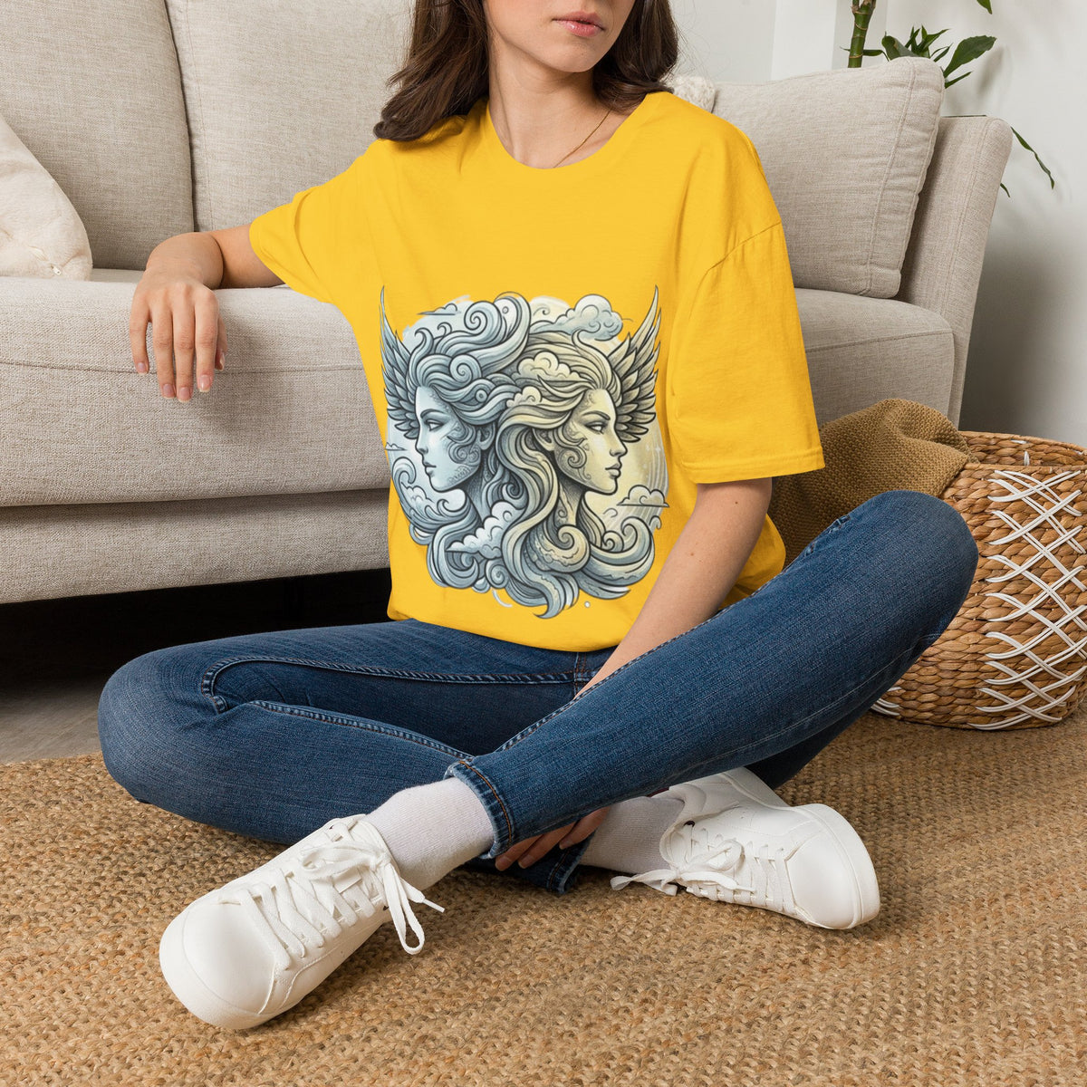 Gemini Zodiac Unisex Softstyle T-Shirt