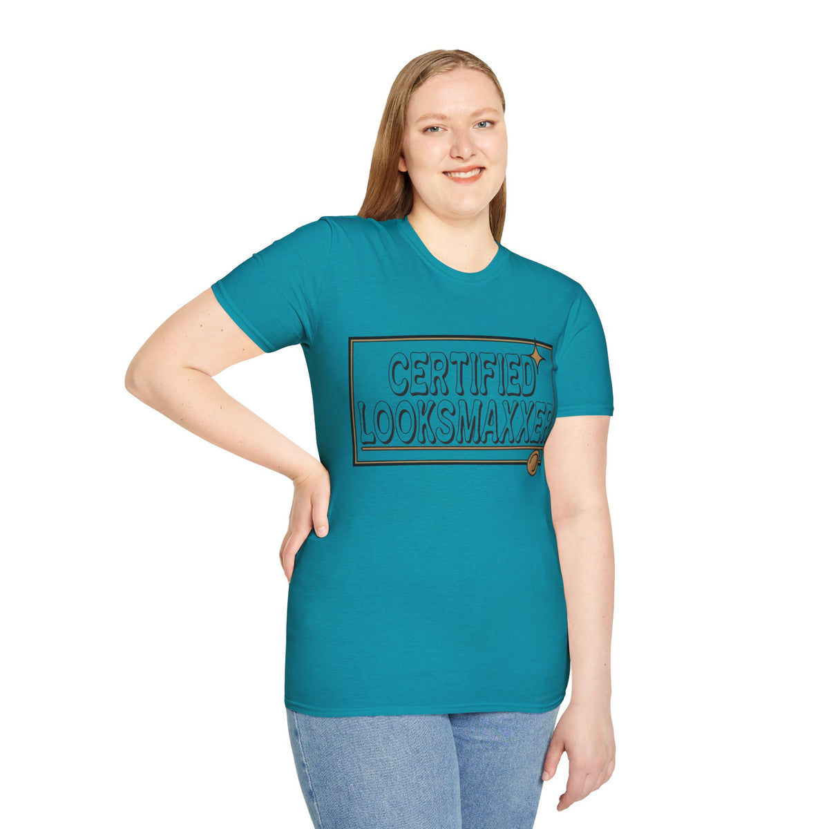 Certified Looksmaxxer T-Shirt — Funny Aesthetic Confidence Tee - Trending Now - August 2026