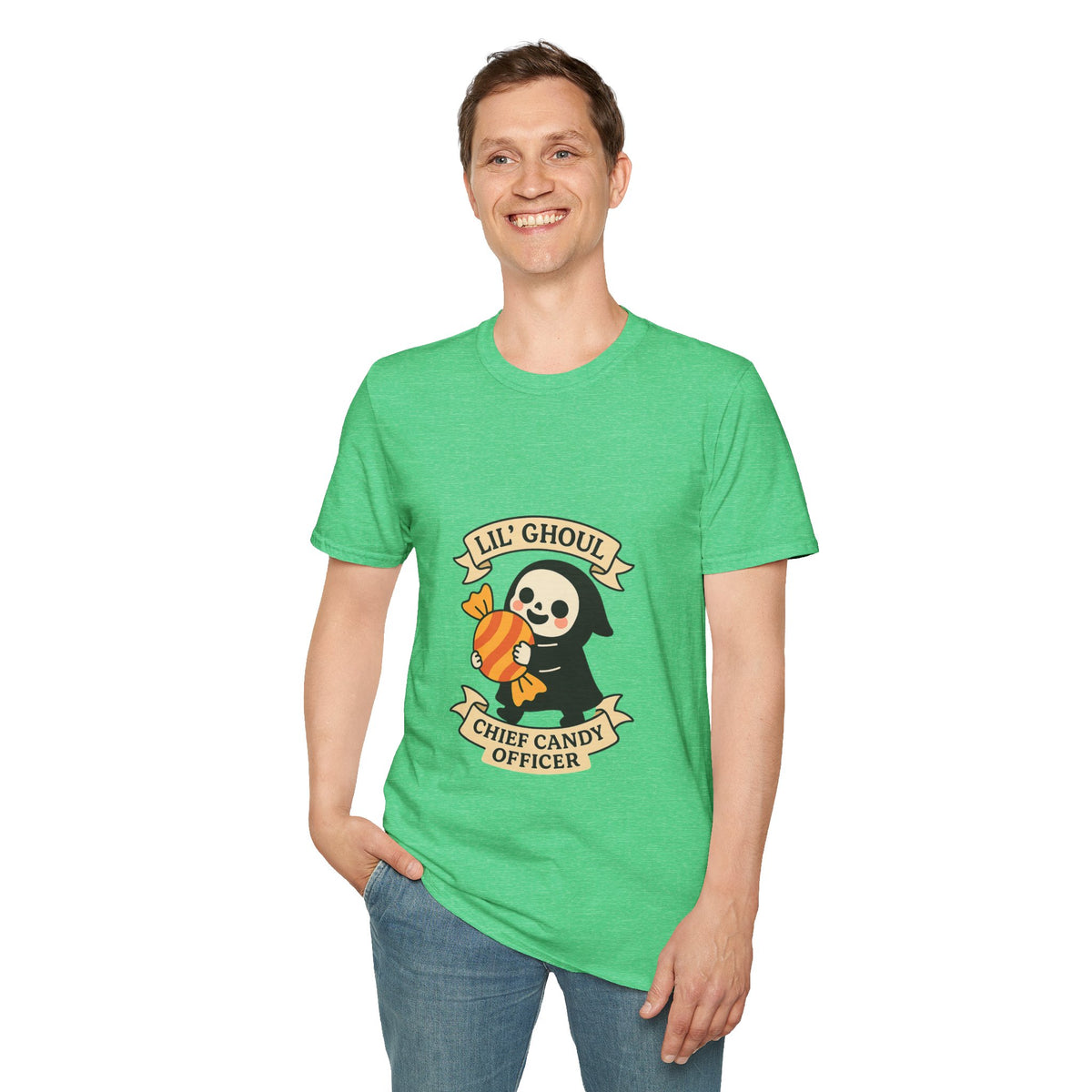 T-Shirt — 'Lil' Ghoul' Trick-or-Treat Candy Officer Halloween Tee - Trending Now - October 2026