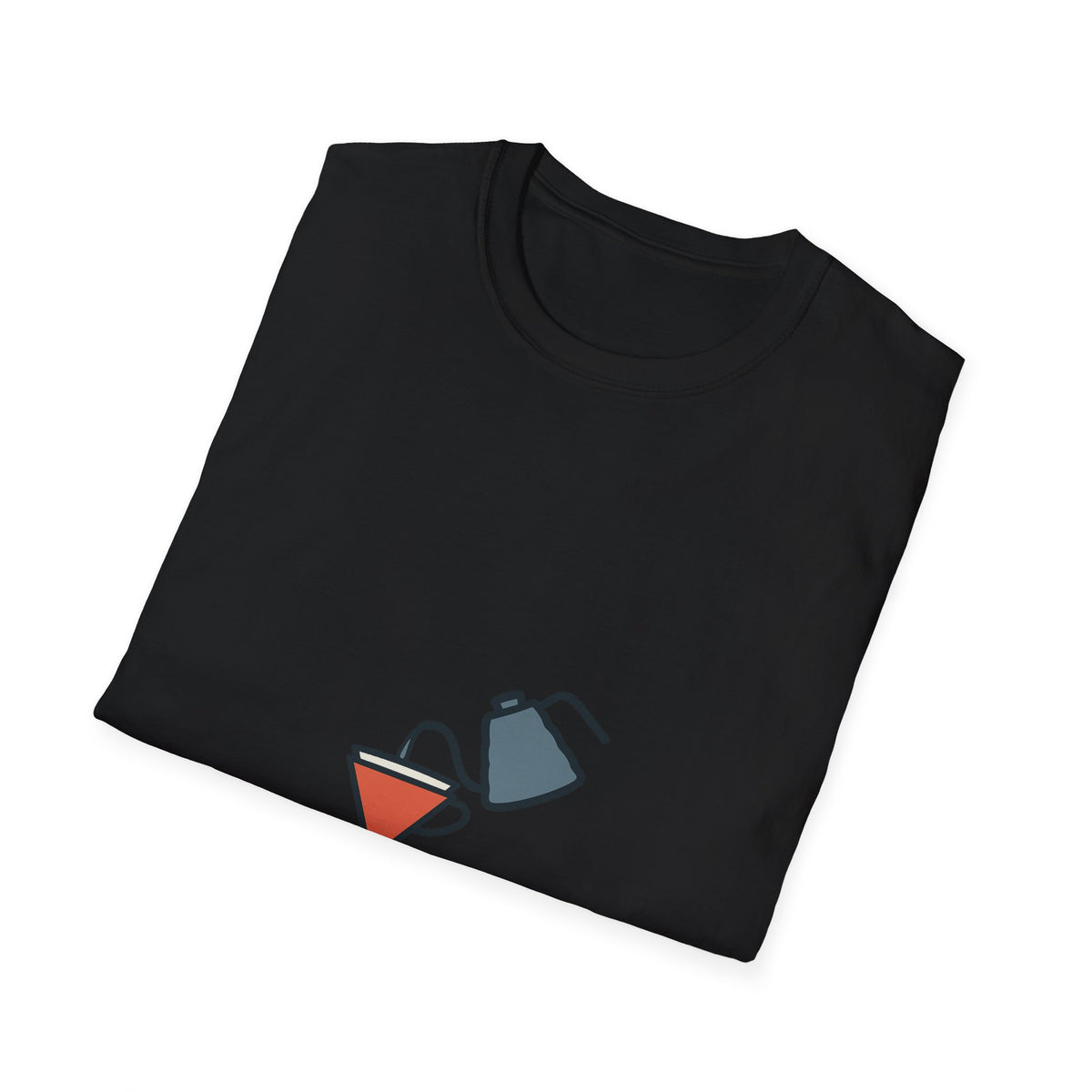 "Bloom Pour Wait Sip" Pour Over Coffee Graphic Tee - Aesthetic Minimalist Barista White T-Shirt - Trending Now - September 2026