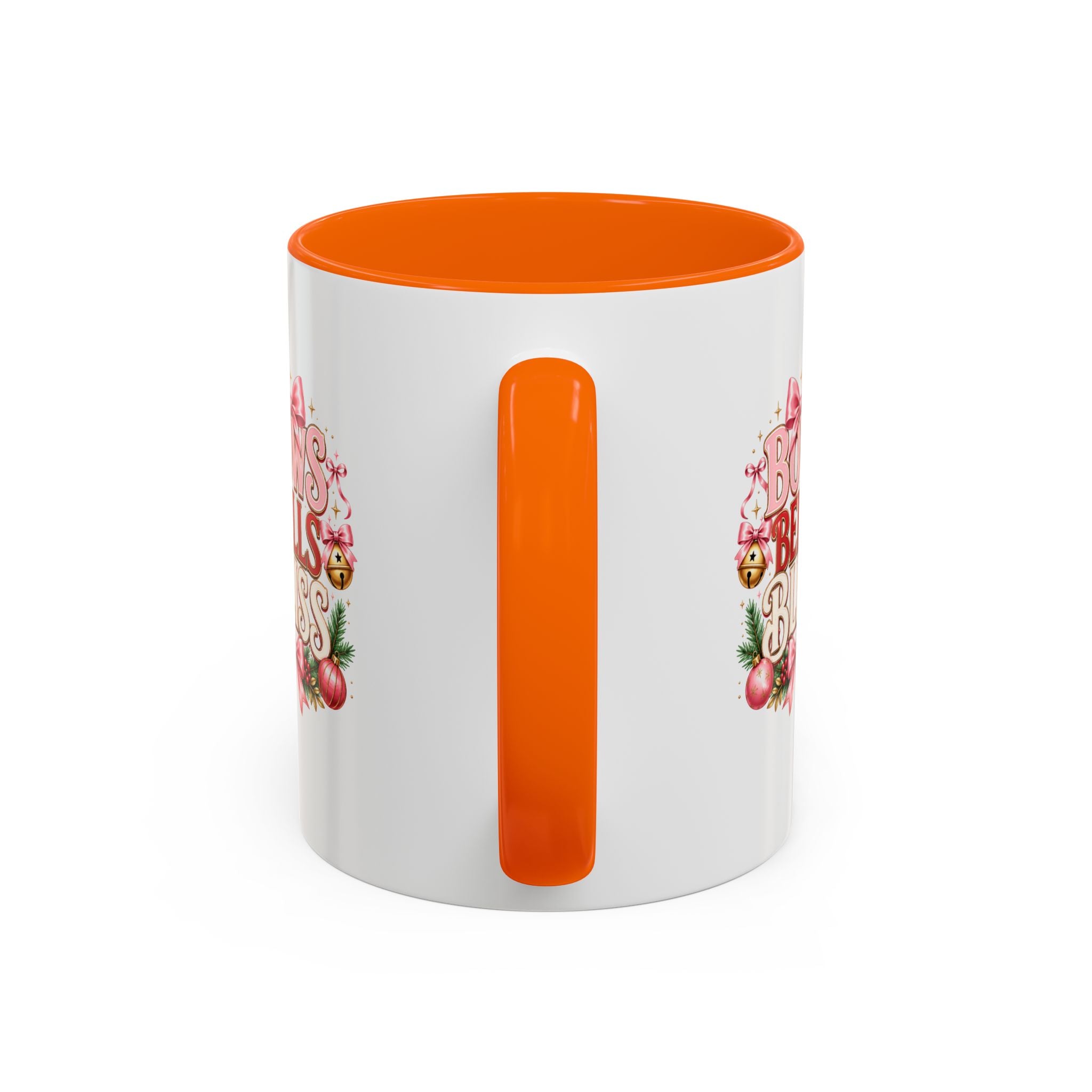 Bows Bells Bliss Christmas Accent Coffee Mug