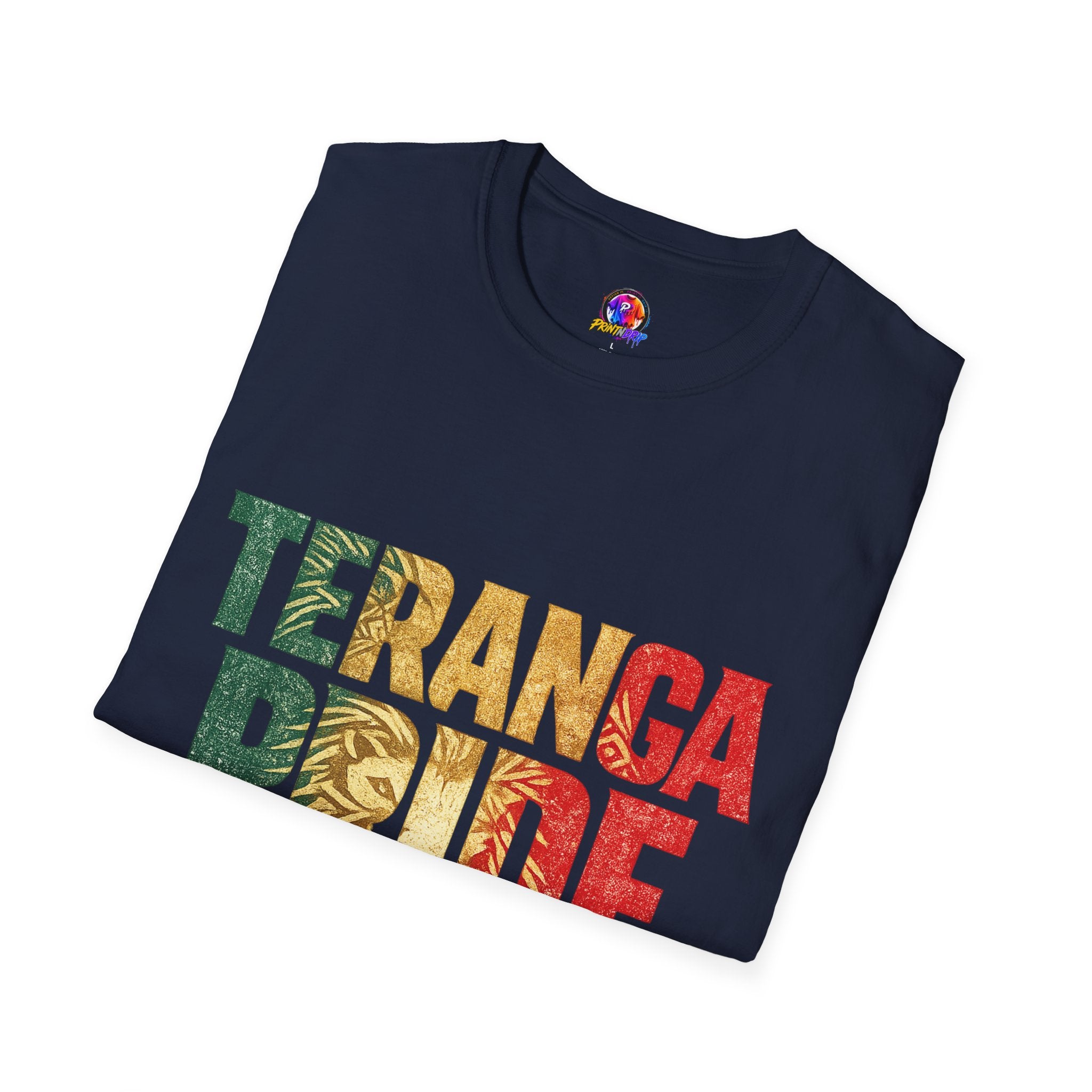 Senegal Teranga Pride T-Shirt — Senegal Flag Colors & Lion Graphic