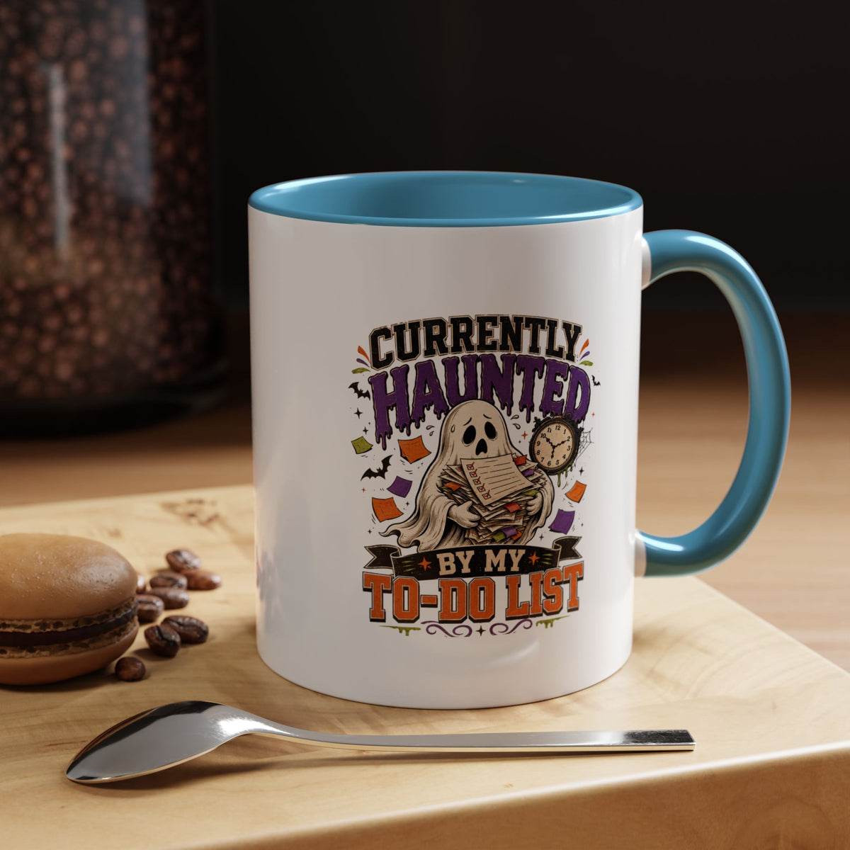 Halloween  Currently Haunted Accent Coffee Mug