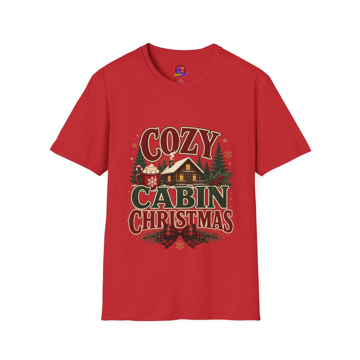 Cozy Cabin Christmas T-Shirt