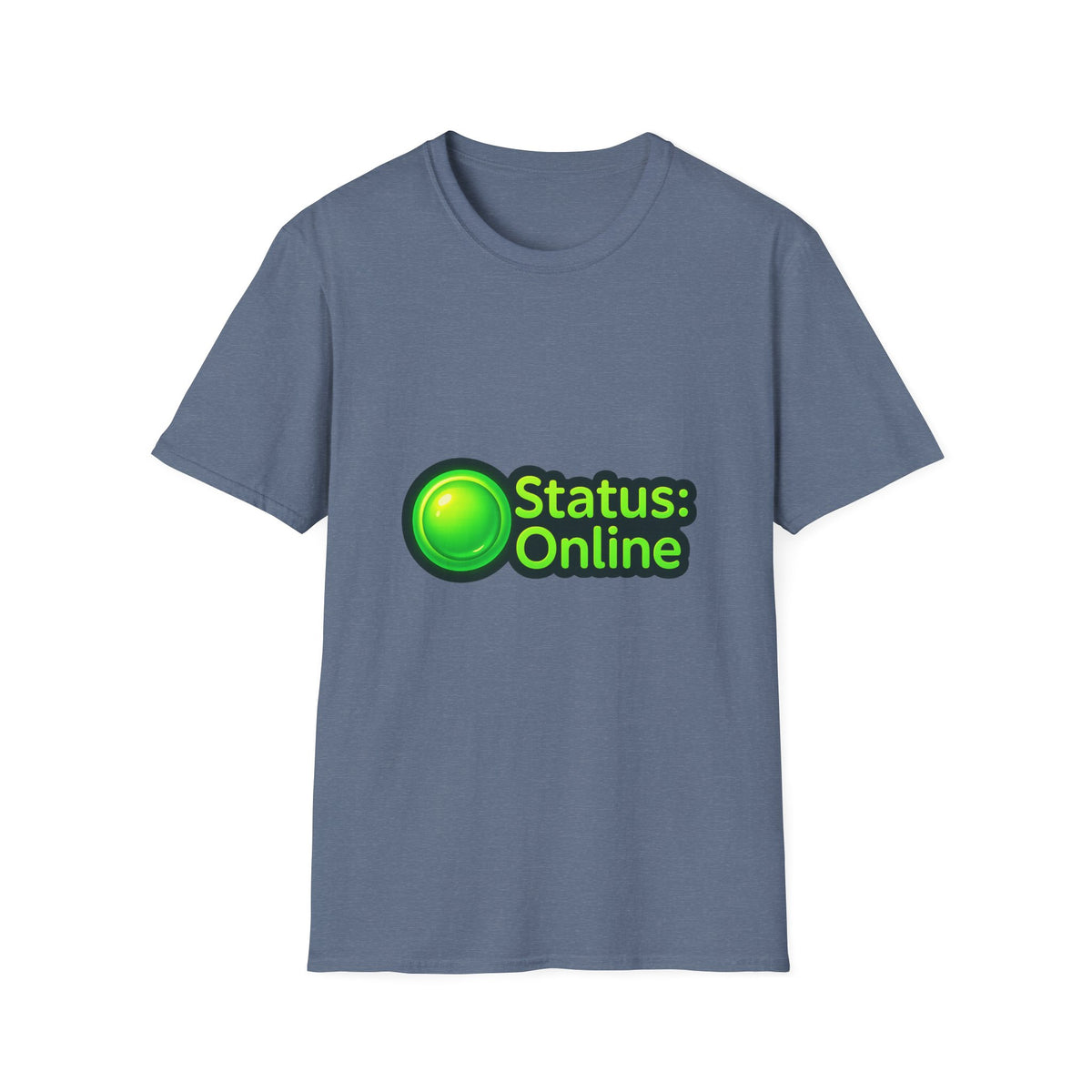 Status Online T-Shirt — Green Online Status Icon Tee - Trending Now - October 2026