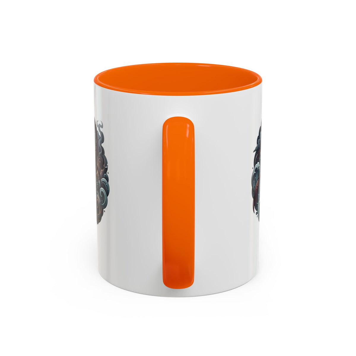 Scorpion Ocean Accent Coffee Mug – Nautical Tattoo-Style
