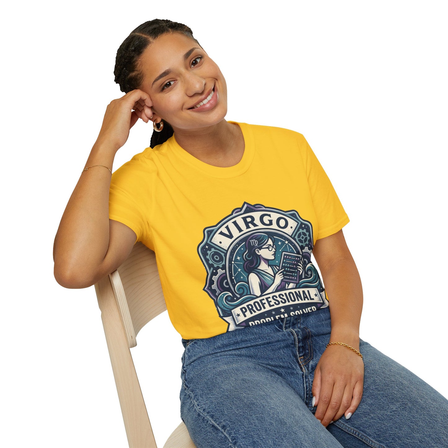 Virgo 'Professional Problem Solver' T-Shirt — Zodiac Astrology Tee for Women