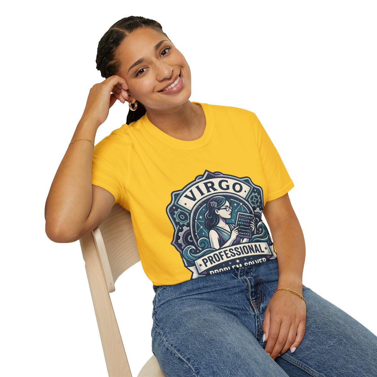 Virgo 'Professional Problem Solver' T-Shirt — Zodiac Astrology Tee for Women