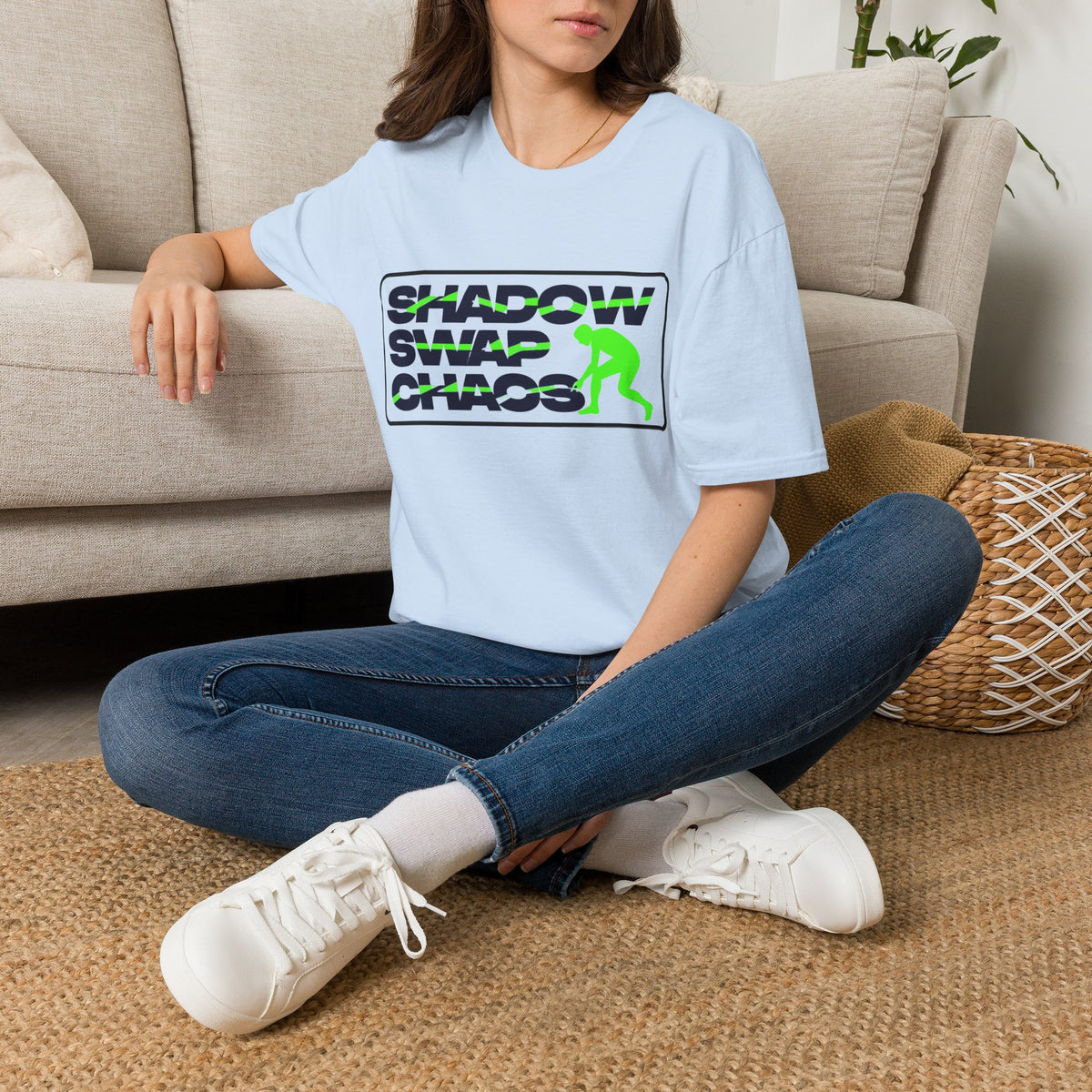 Shadow Swap Chaos T‑Shirt — Retro Neon Graphic Tee - Trending Now - August 2026