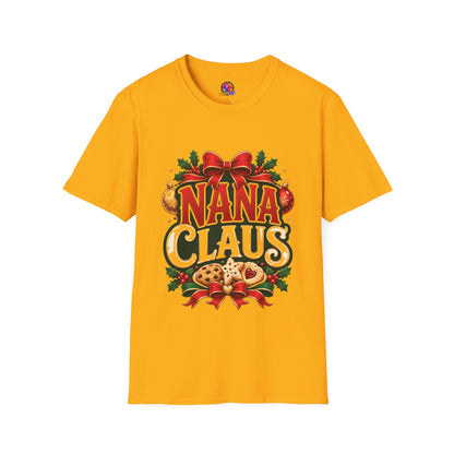 Nana Claus Christmas Tee — Festive Holiday Grandma T-Shirt