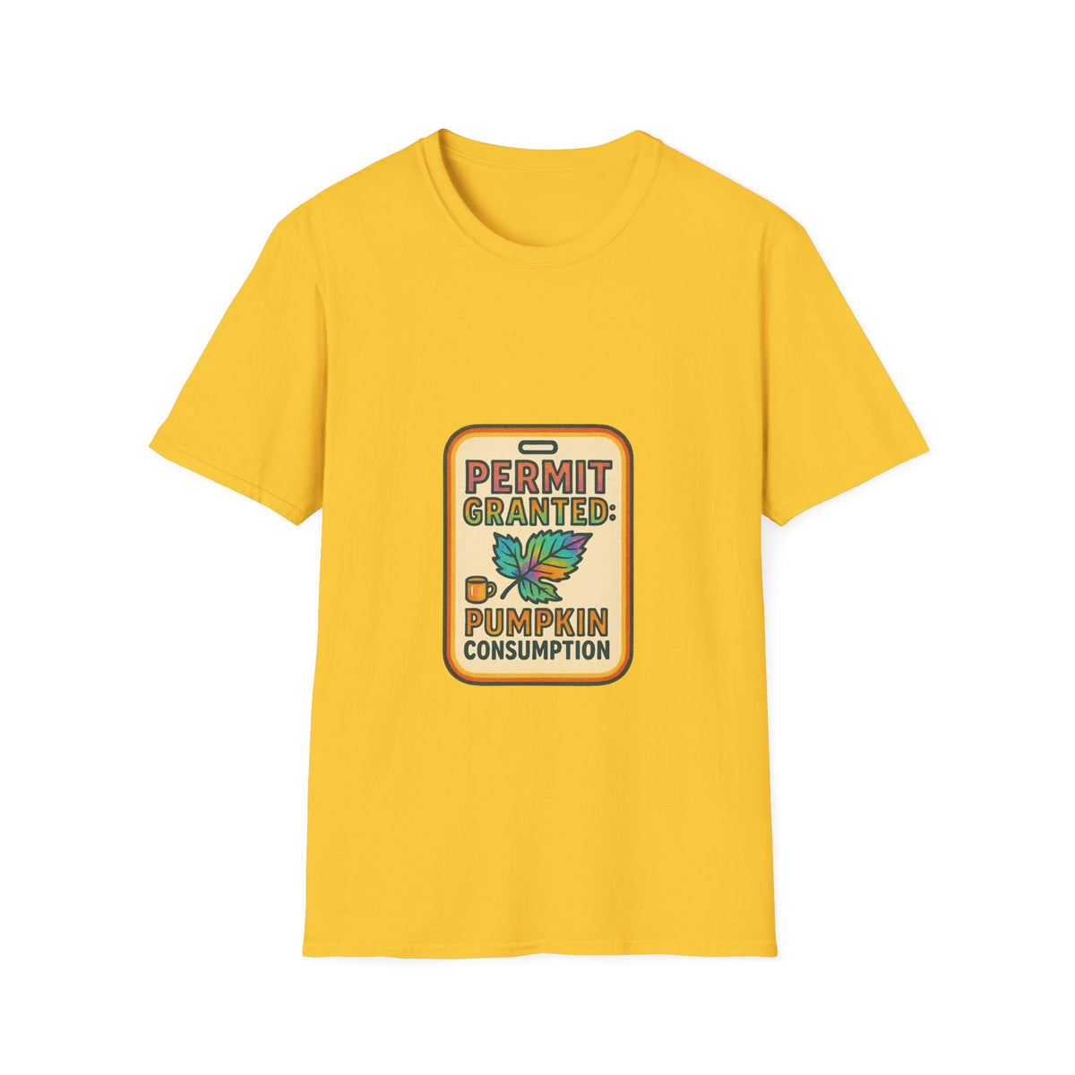 Permit to Chill T-Shirt — Retro Cannabis Consumer Graphic Tee - Trending Now - October 2026