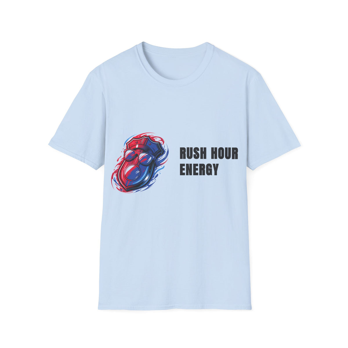 Rush Hour Energy T-Shirt — Retro Racing Skull Graphic Tee - Trending Now - September 2026