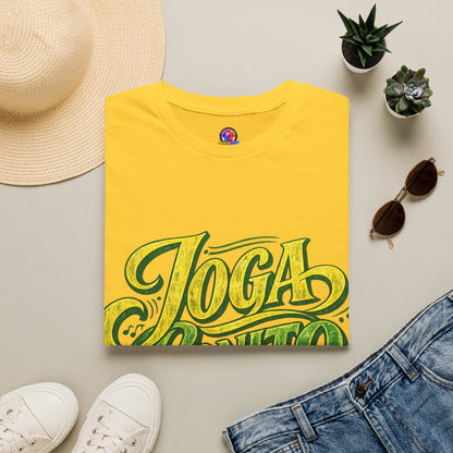Brazil T-Shirt — 'Joga Bonito' Vintage Soccer Script Tee