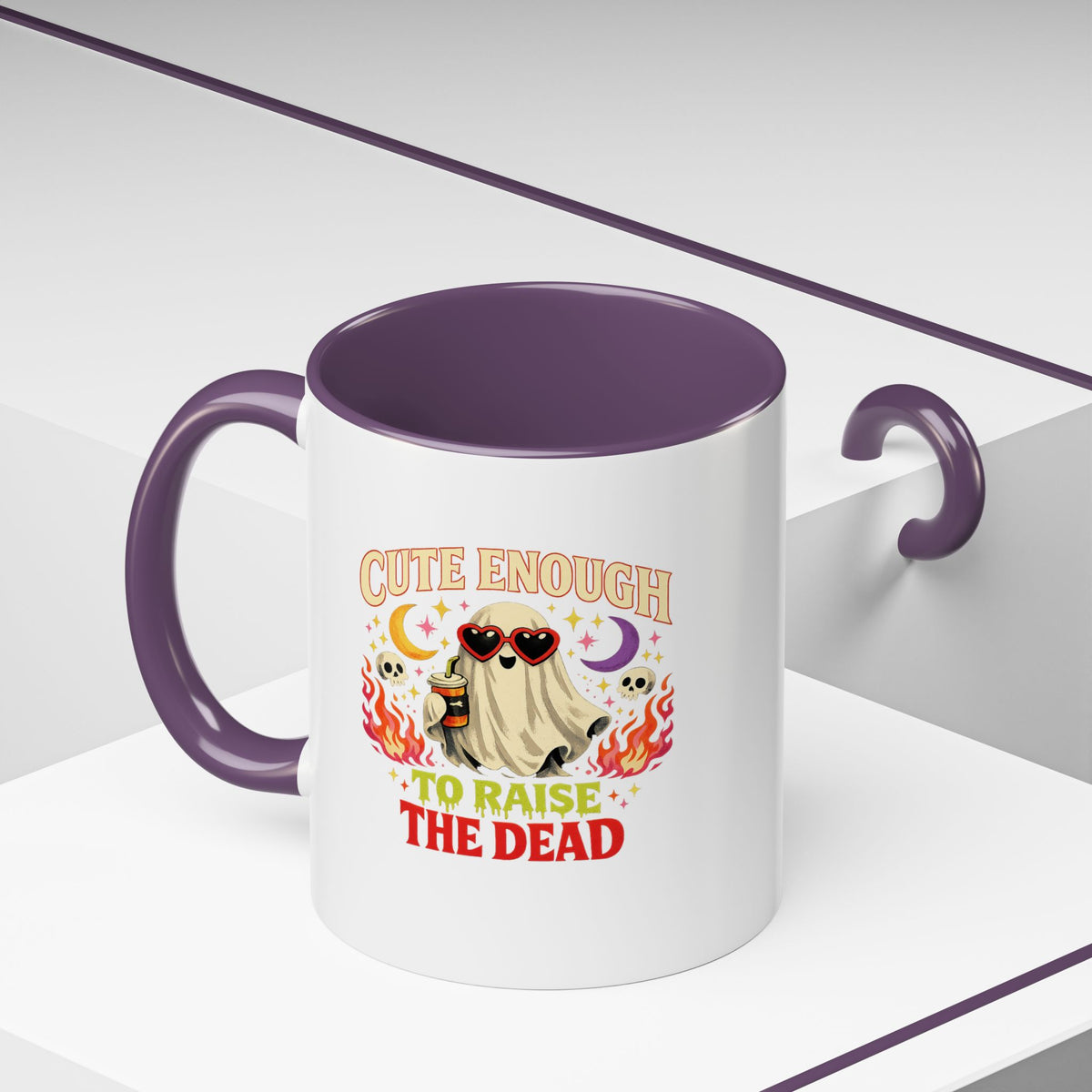 Halloween  Cute Enough Accent Coffee Mug