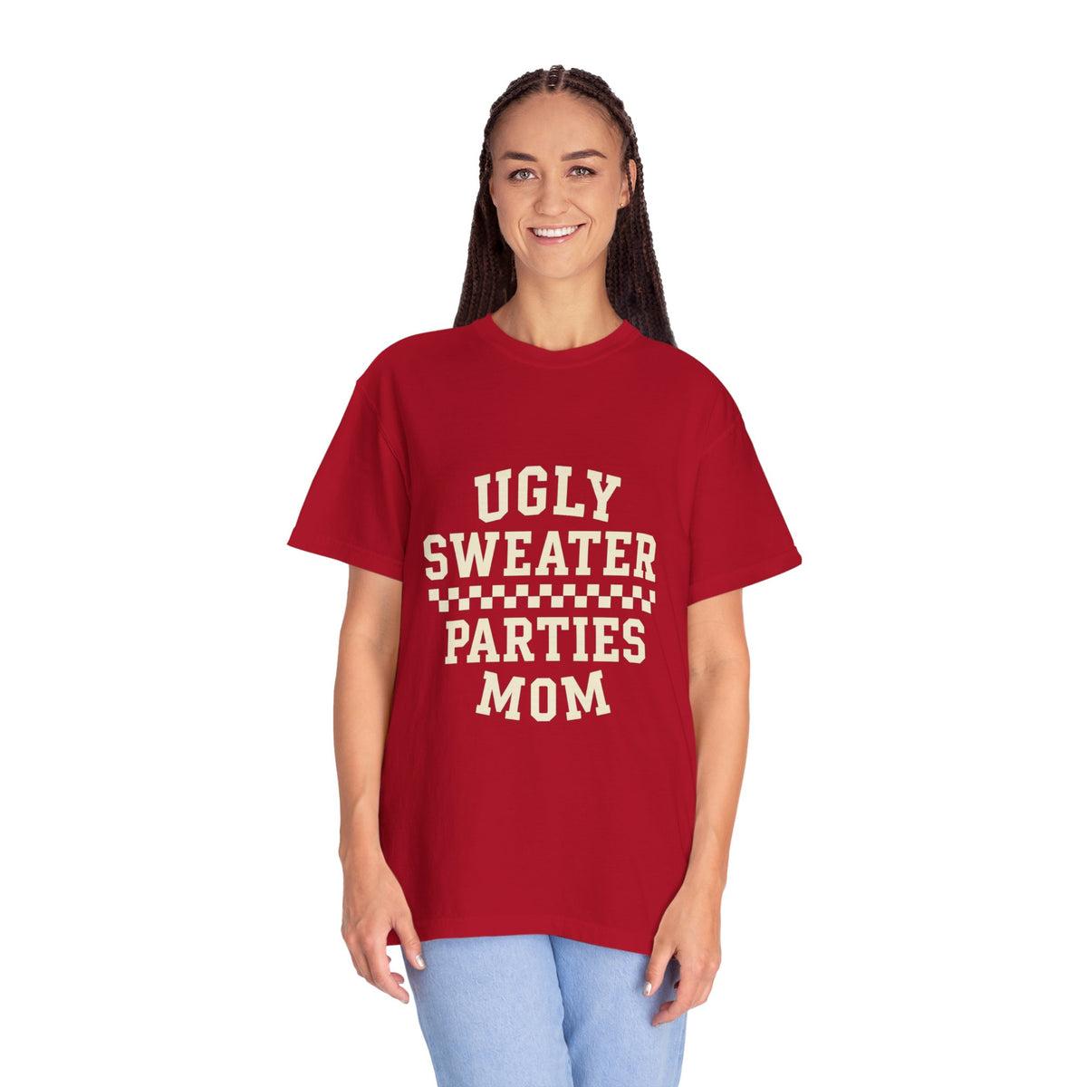 Ugly Sweater Parties Mom T-Shirt - Trending Now - October 2026