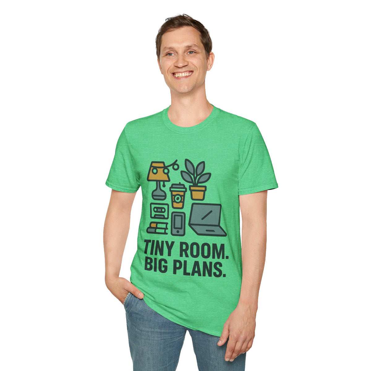 Plant Parent T‑Shirt — 'Tiny Room, Big Plants' Graphic Tee - Trending Now - August 2026