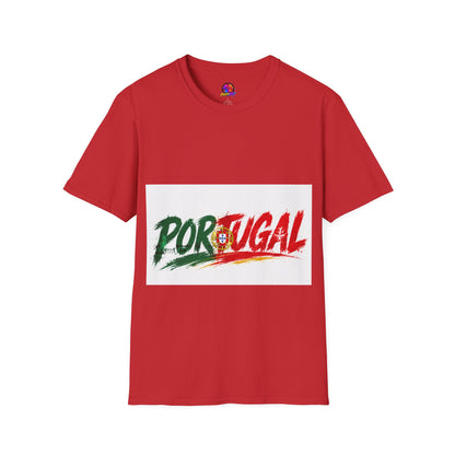 Portugal Flag Script T-Shirt — Portuguese Pride Tee