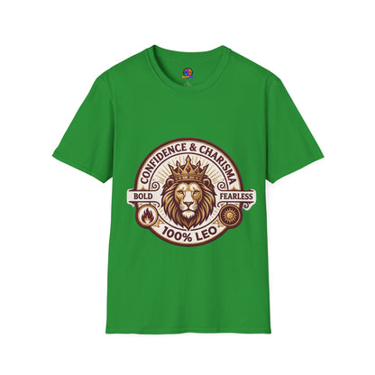 Leo Zodiac T-Shirt — Confidence & Charisma Lion Horoscope Tee