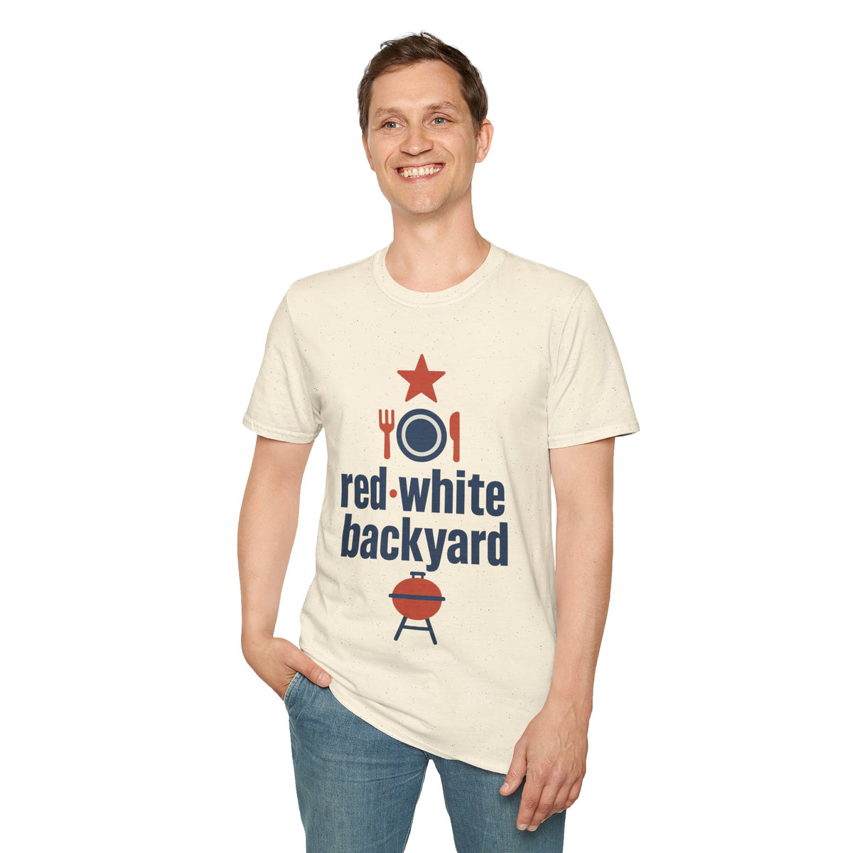 Patriotic BBQ T-Shirt — Red Star Plate Grill Graphic - Trending Now - August 2026