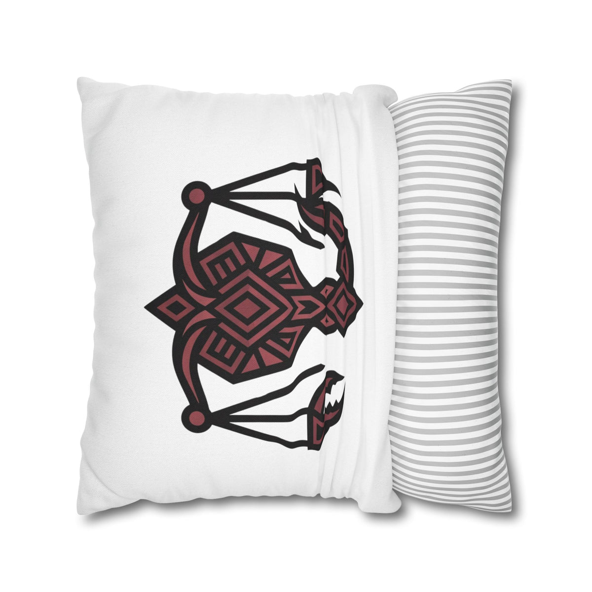 Scorpio Zodiac Scales Decorative Pillowcase — Tribal Scorpio-Style Design
