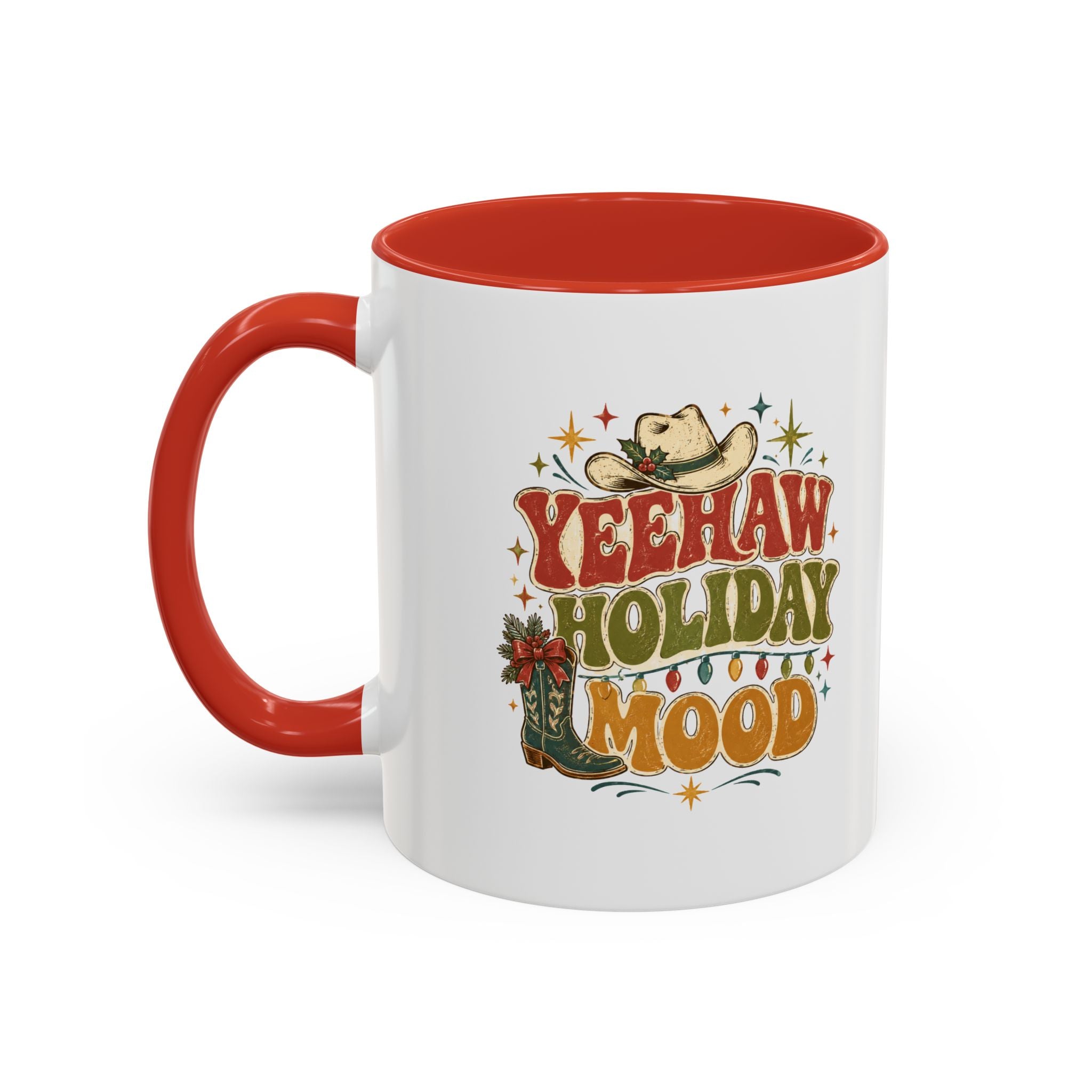 Christmas Yeehaw Holiday Mood Coffee Mug