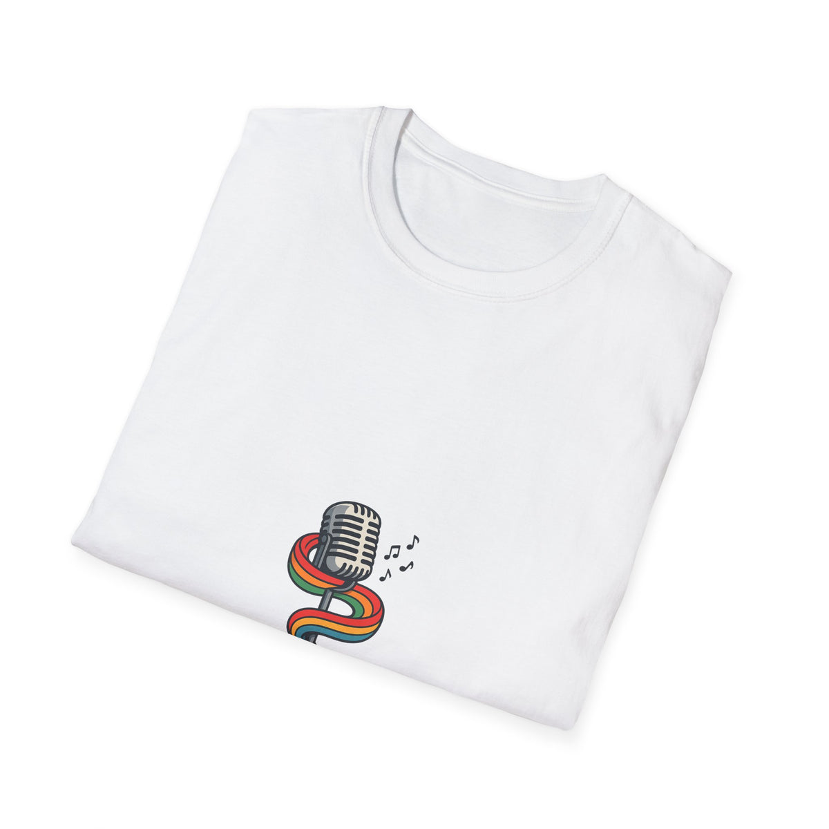 My Voice, My Colors T-Shirt — Pride Microphone Design - Trending Now - October 2026