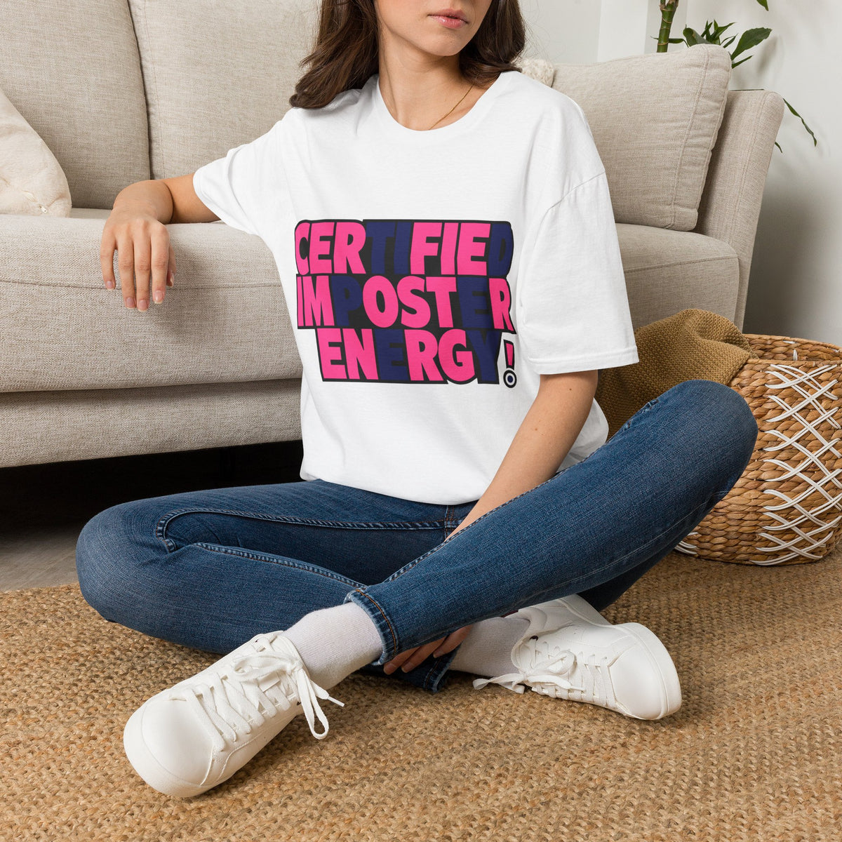 Certified Impostor Energy T-Shirt - Trending Now - August 2026